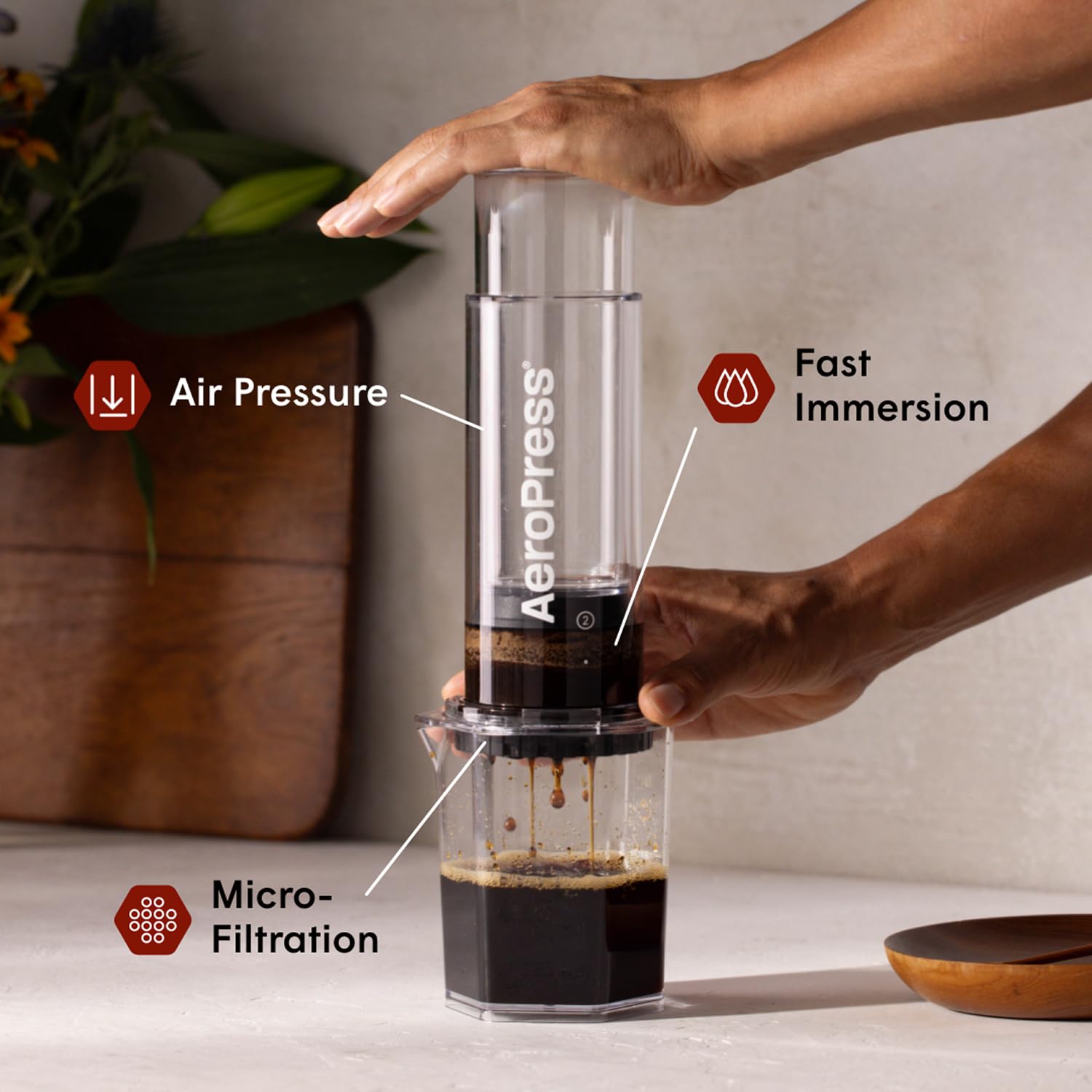AeroPress XL Replacement Micro-Filters - 200 Count | Grit-Free Coffee | Paper Material 3