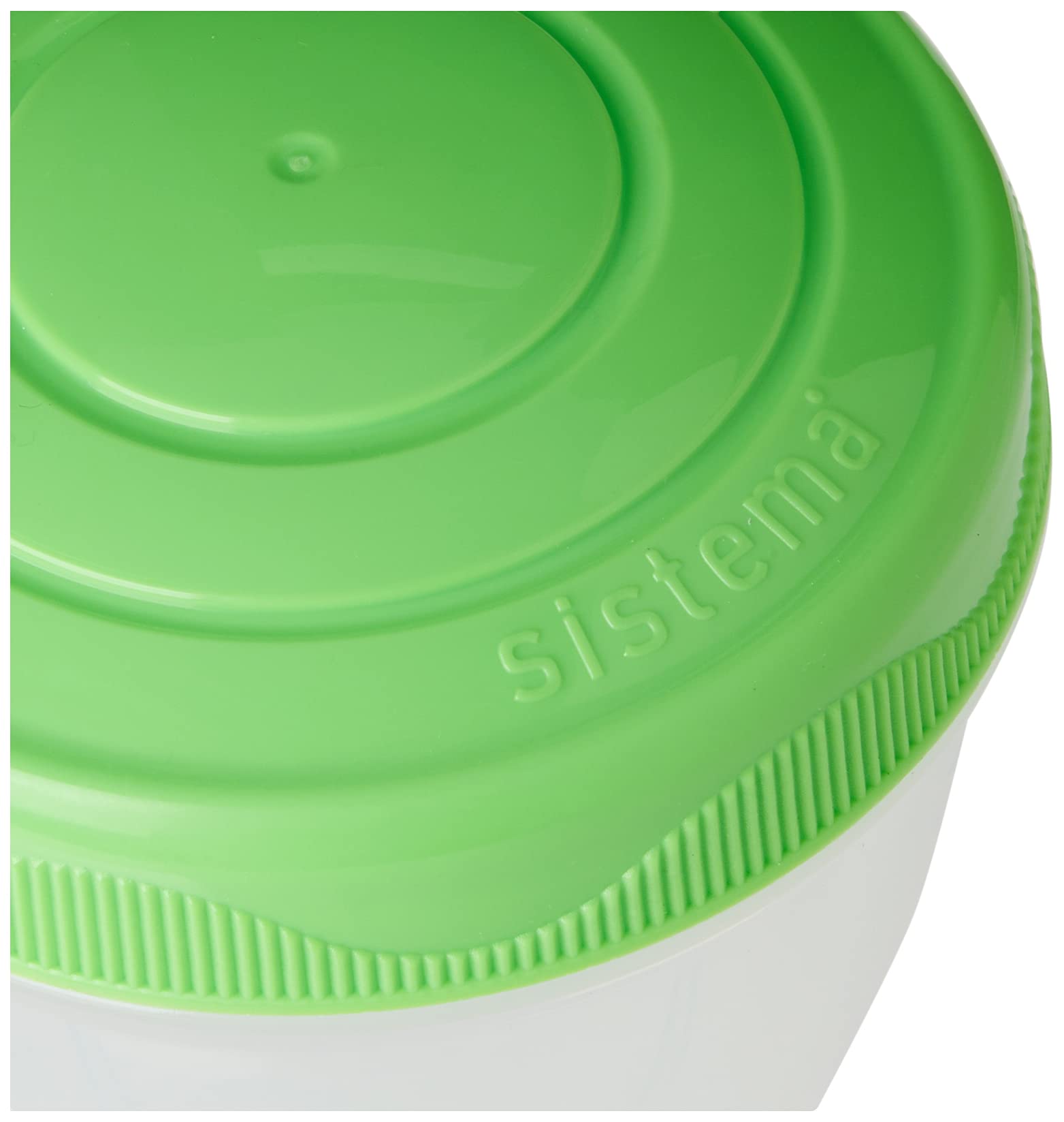 Sistema Yogurt To Go Round Containers - 150 ml Capacity, Pack of 2 | BPA Free 3