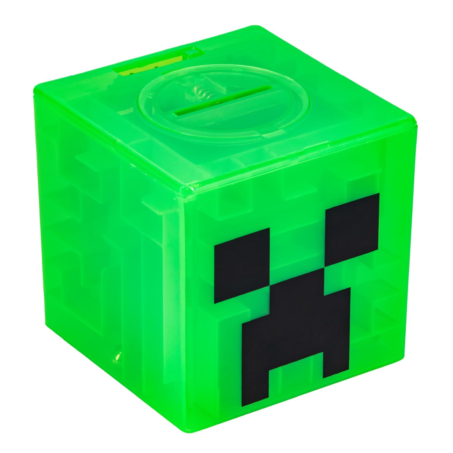Paladone Minecraft Creeper Maze Safe - Officially Licensed Piggy Bank | Plastic | 9cm Tall 1