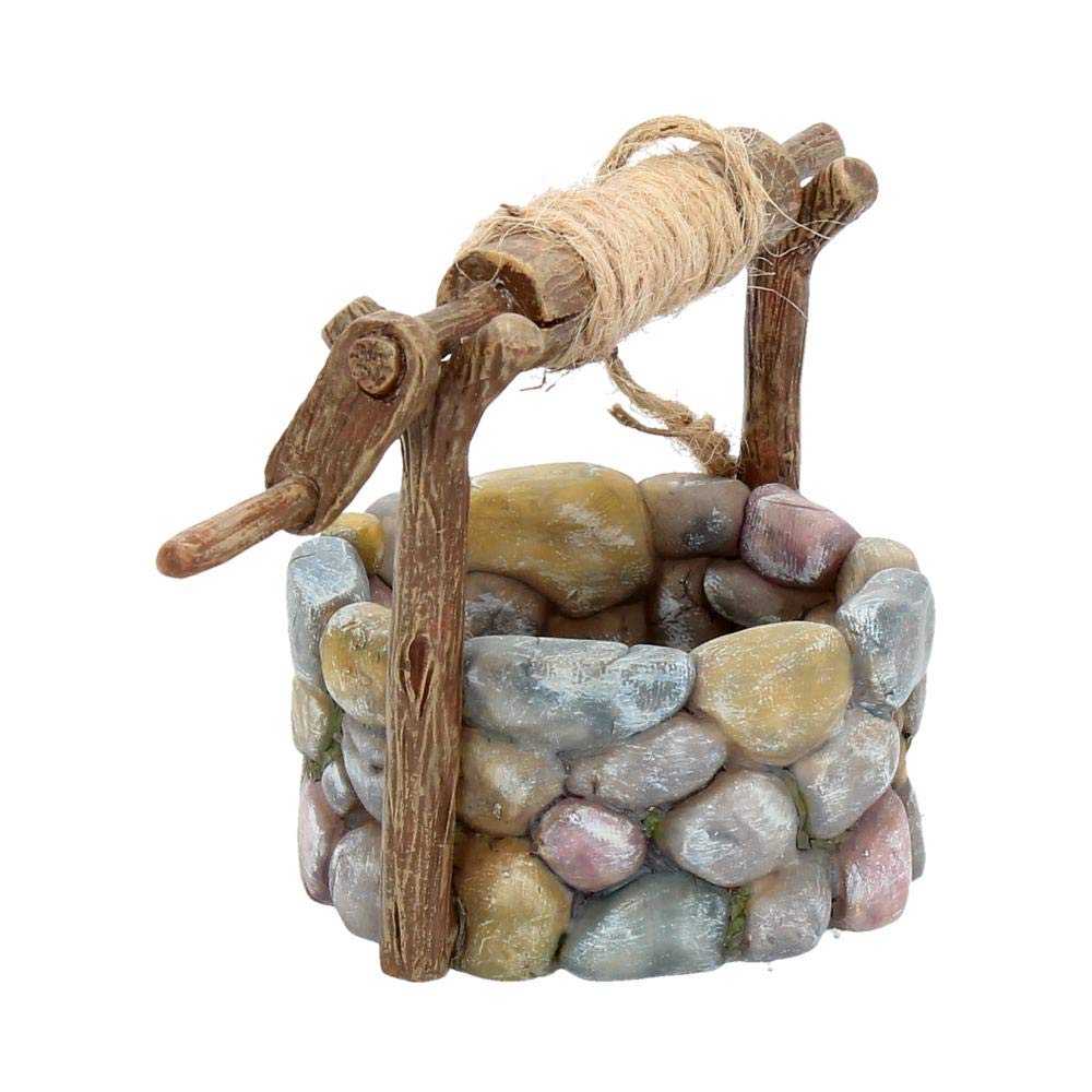 Nemesis Now Wishing Well Figurine - Fairy House Design | 9cm Height | Wood Material 4