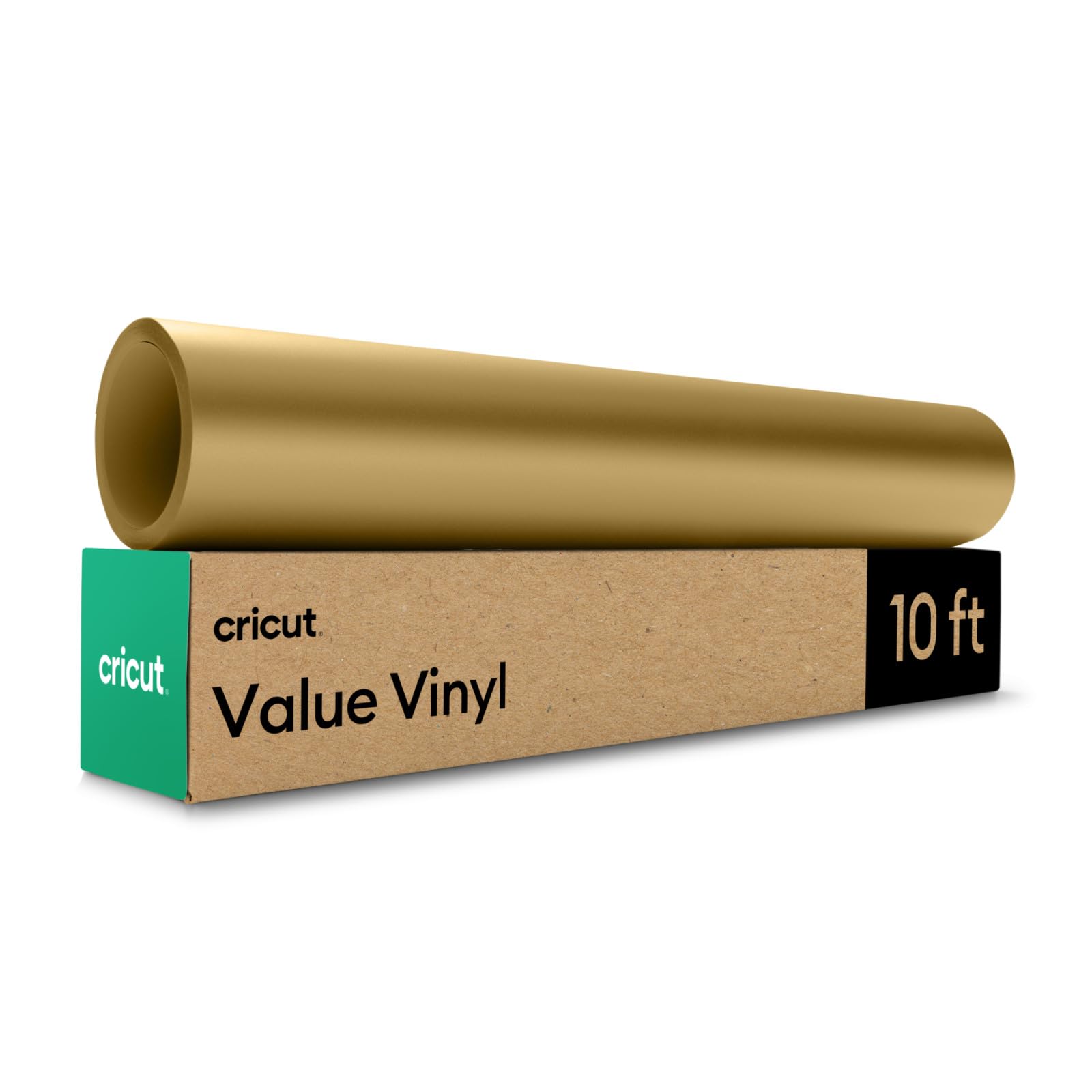 Cricut Value Vinyl - Permanent Adhesive Roll | Gold | 30.5 cm x 3 m (12' x 10 ft) 1