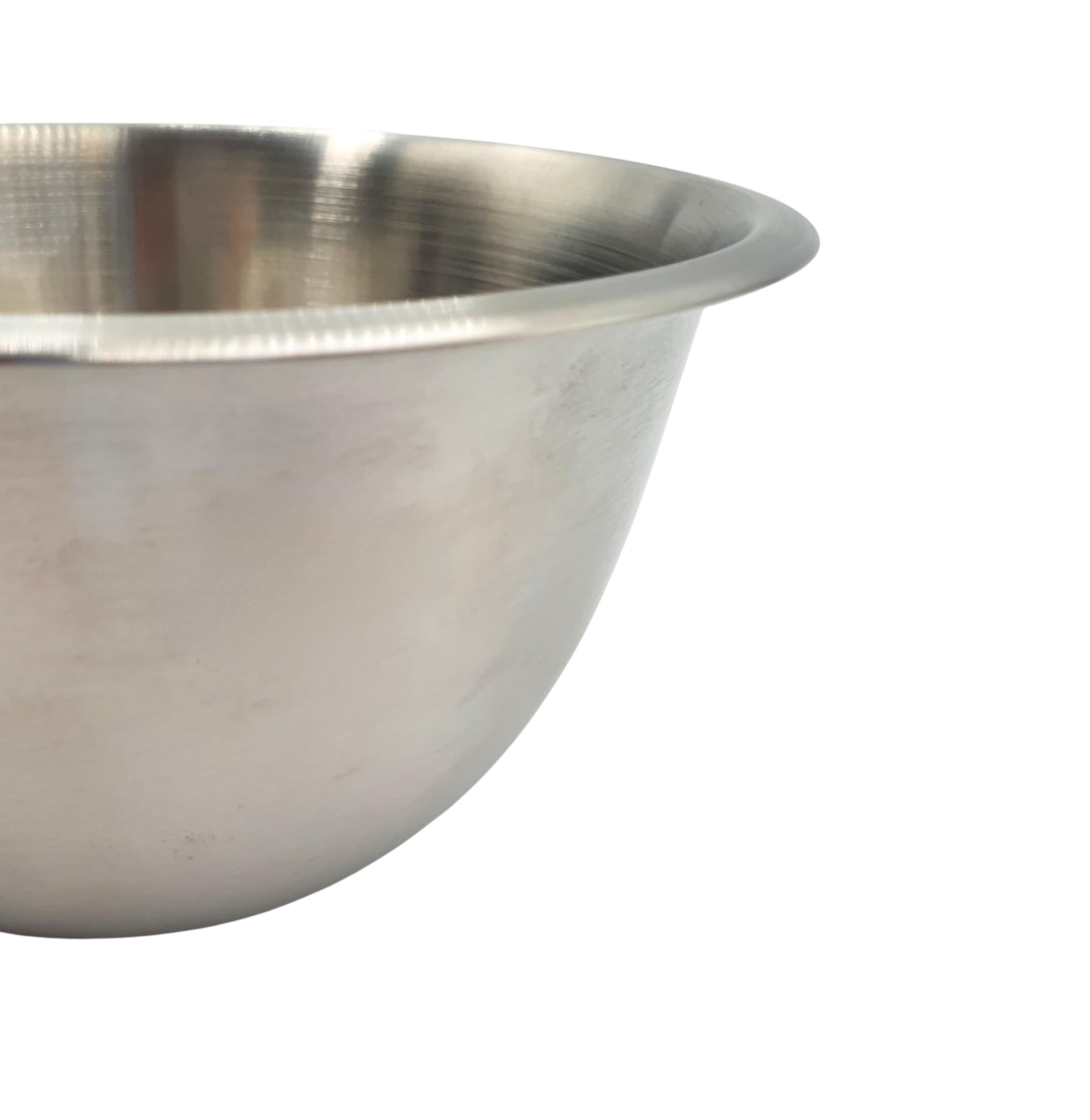Fackelmann Stainless Steel Mixing Bowl - 18cm, 1200ml Capacity | Fridge & Freezer Safe 4