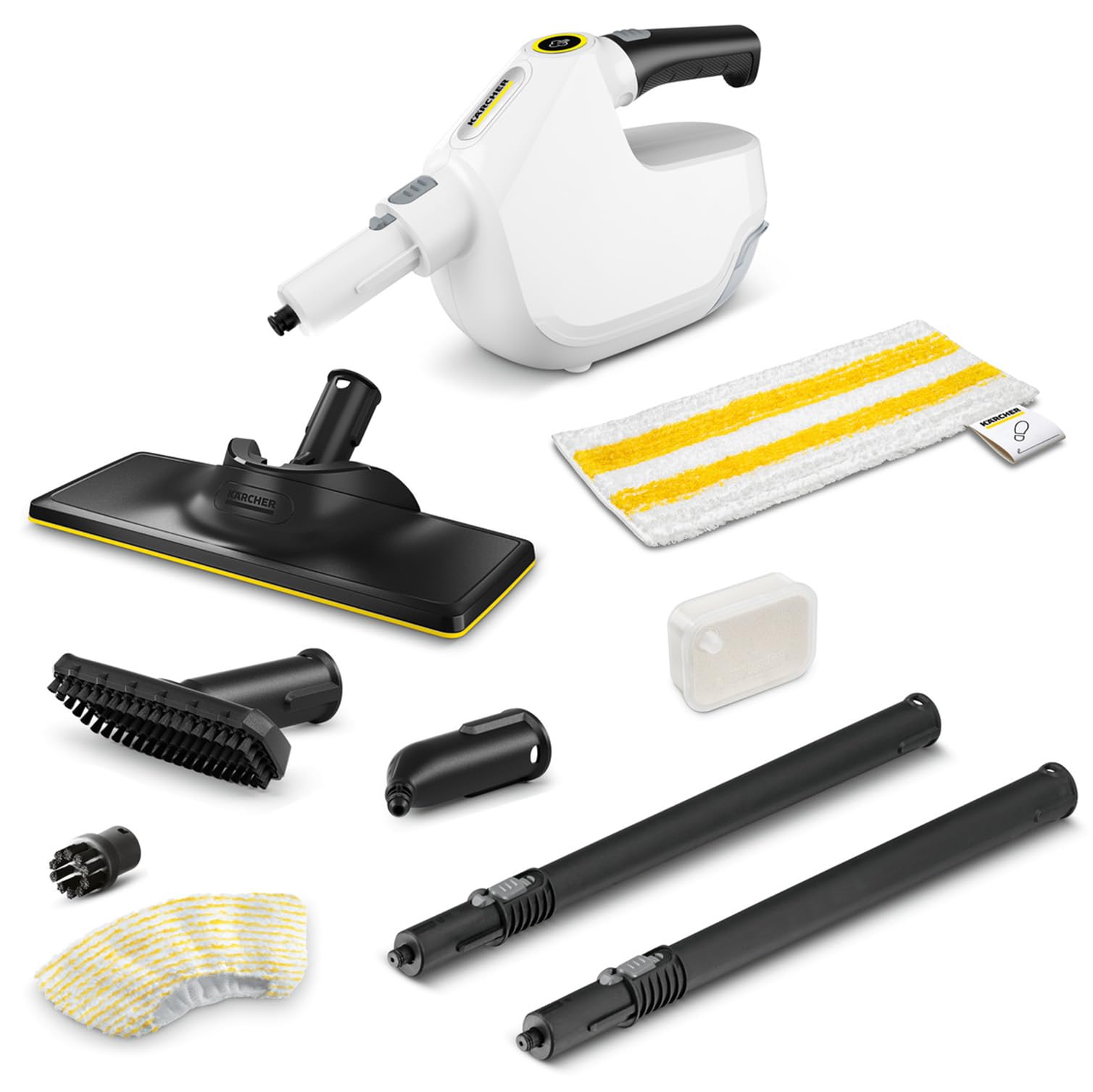 Kärcher Steam Cleaner SC 1 Multi & Up Extra - 0.5 min Heat Time | 1300W | Convertible Design 1