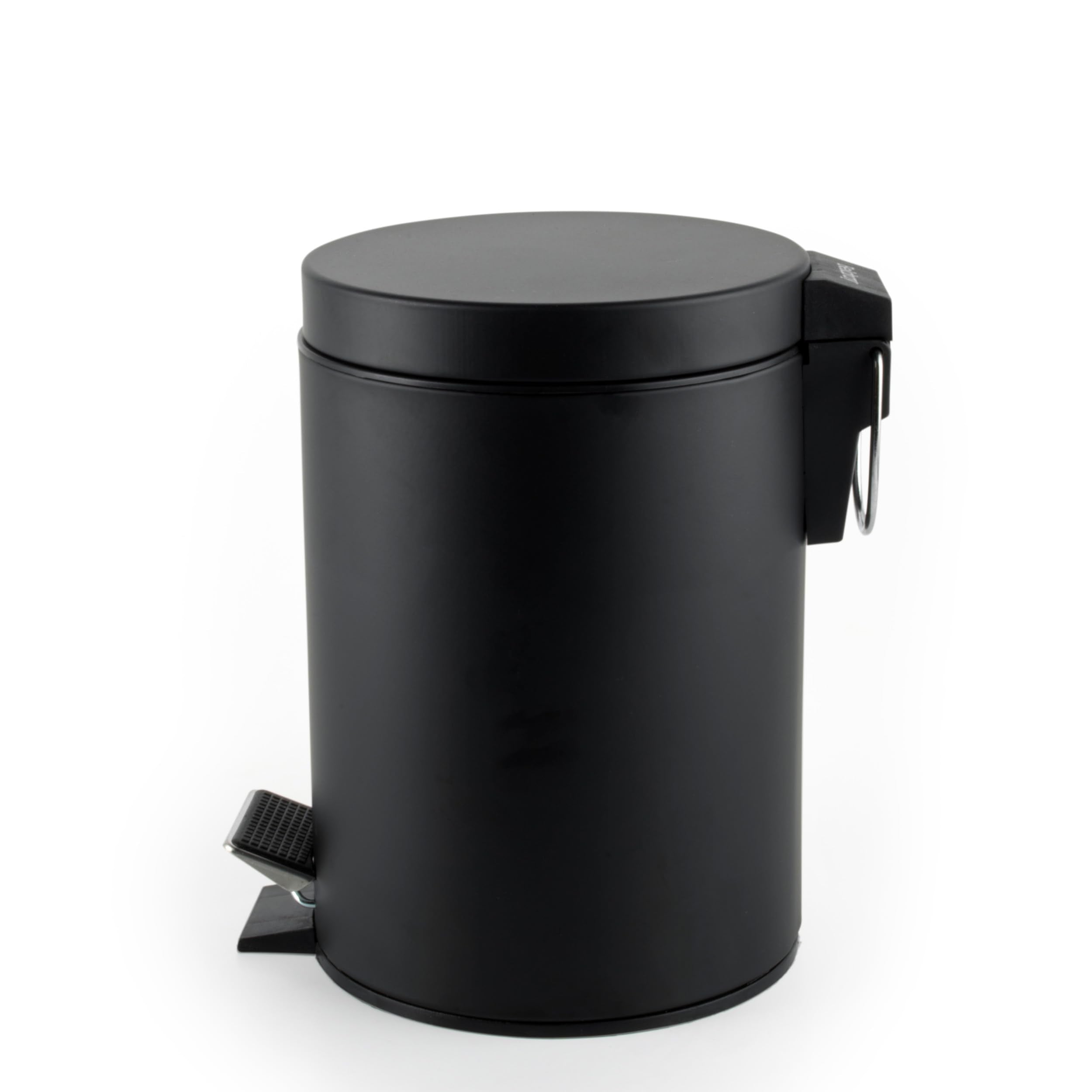 Beldray Stainless Steel Bathroom Pedal Bin - 3L Capacity, Soft Close Lid, Removable Inner Bucket, Black 4