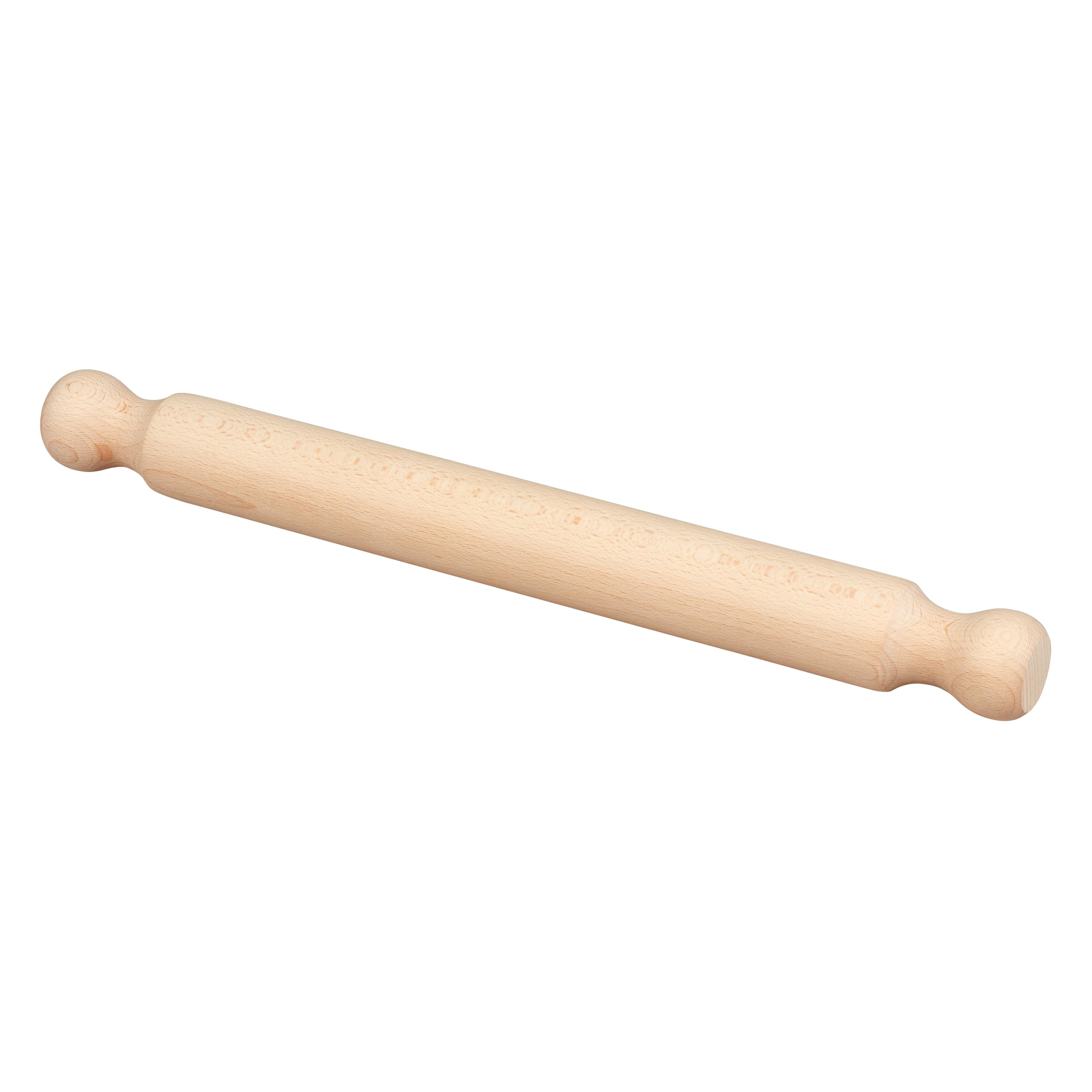 Tala FSC Certified Beechwood Rolling Pin - 40cm Length | Beige Wood 6