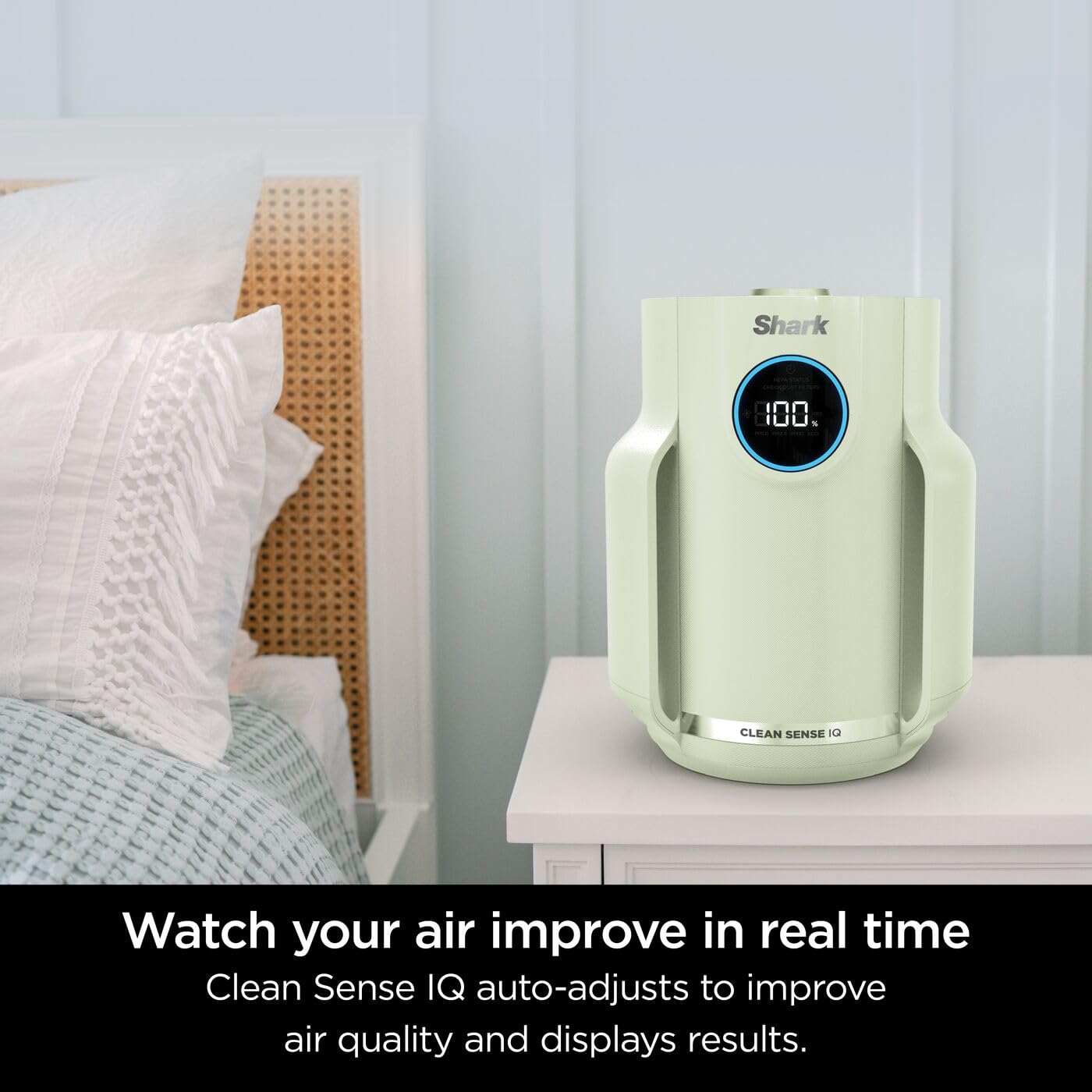 Shark NeverChange5 Air Purifier - 5-Year Filter Life | Clean Sense IQ | Quiet Sleep Mode 5
