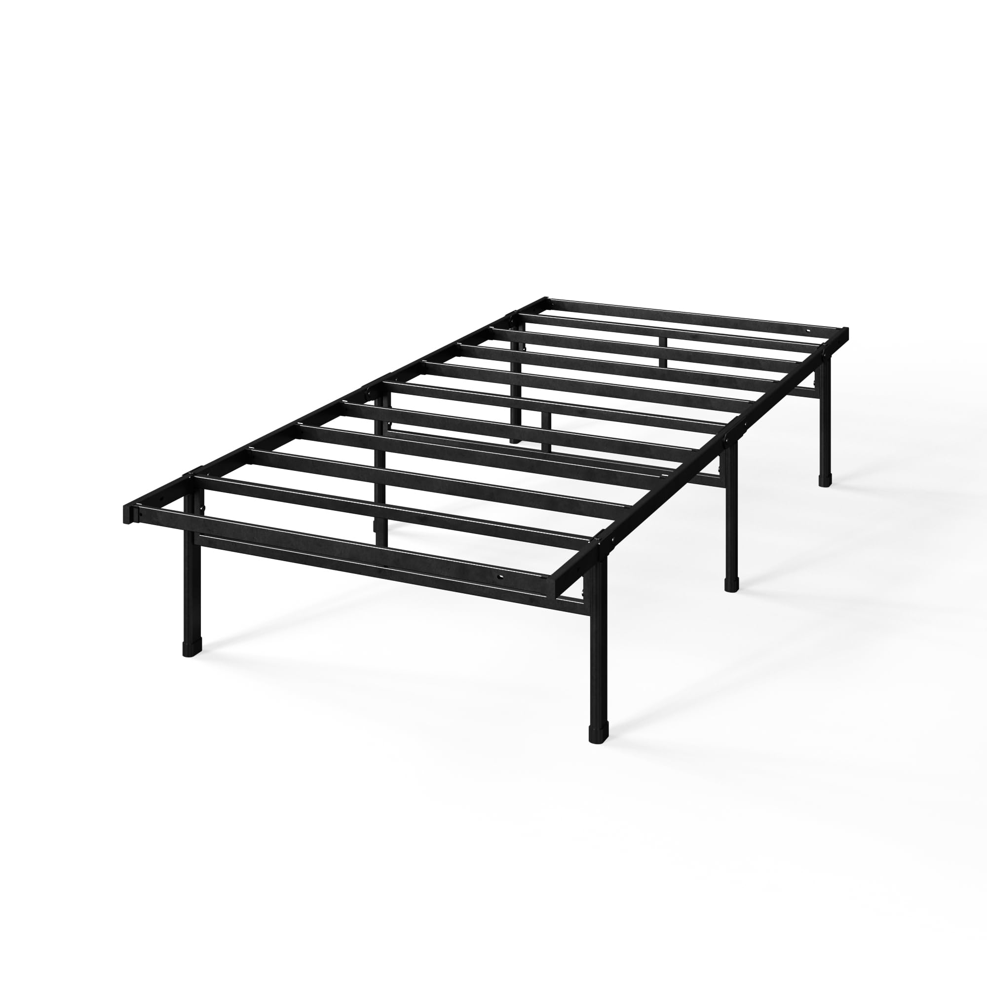 Zinus Justin Single Bed Frame - 14.2'' Height | Alloy Steel | Supports up to 340 kg 11