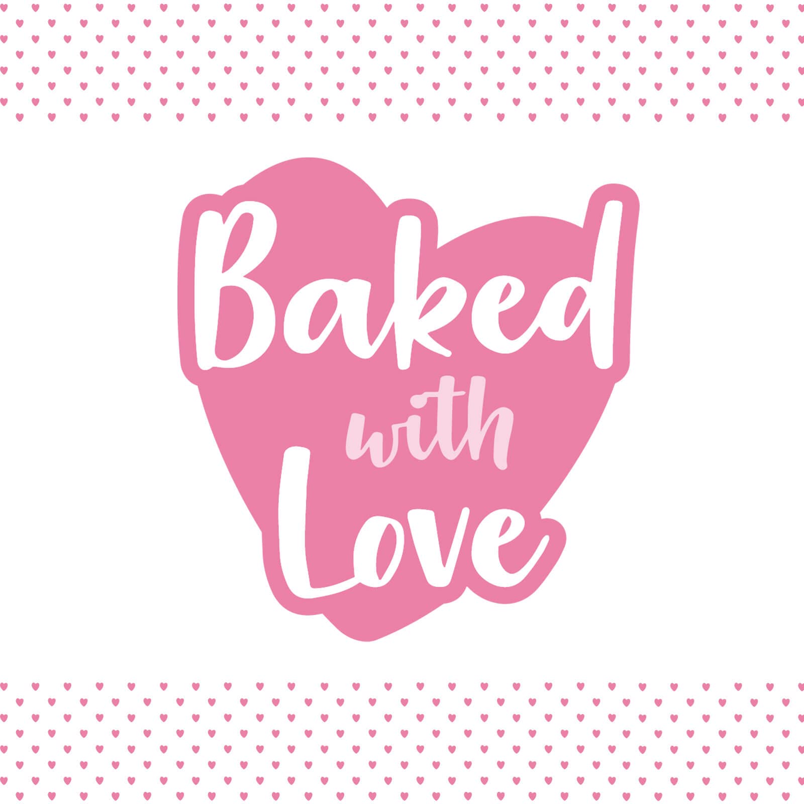 Baked with Love Greaseproof Paper Baking Cups - 100 Count | 50mm x 37mm | White 5
