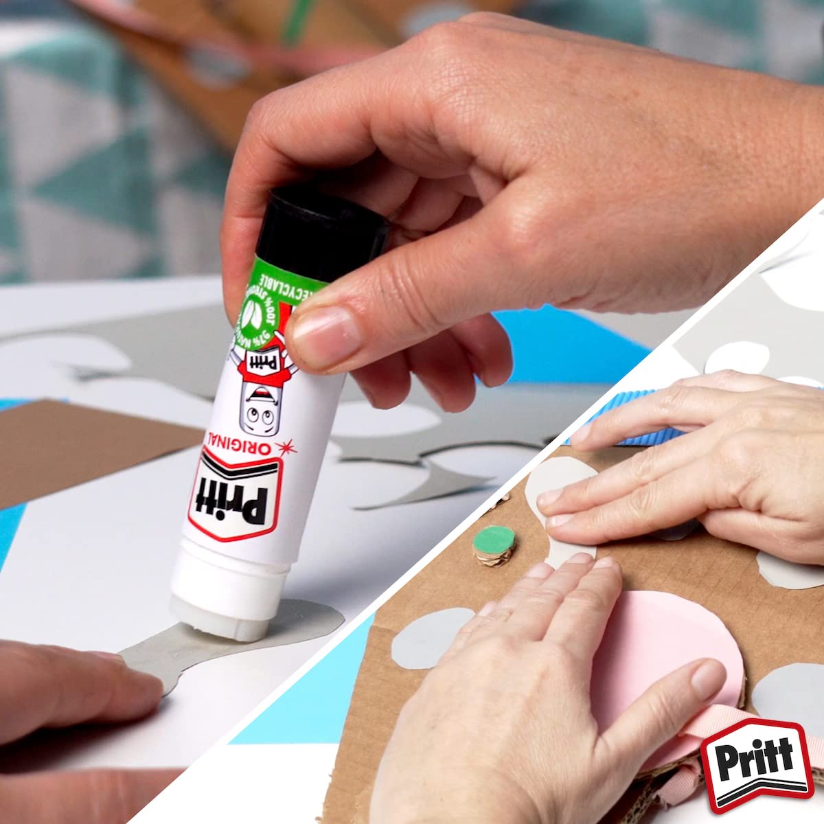 Pritt Glue Stick - Strong Hold Craft Glue for School & Office, 5 x 43g Sticks 6