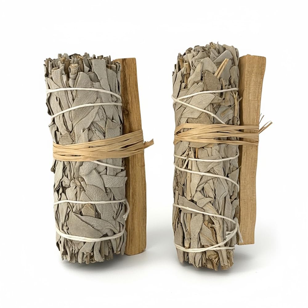 VIE Sage Smudge Stick - White Sage & Palo Santo Blend | Energy Clearing | Pack of 1 6