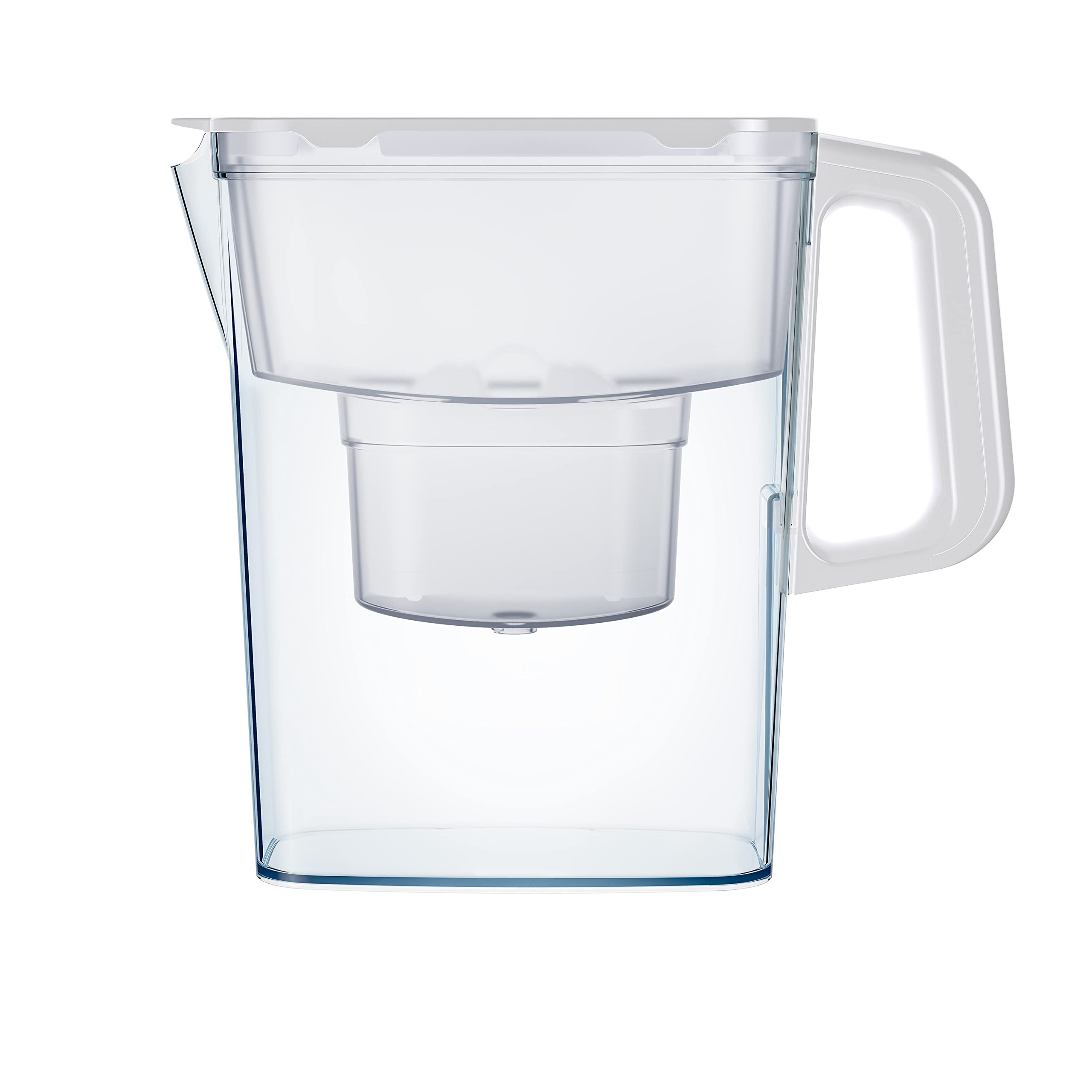 AQUAPHOR Compact Water Filter Jug 2.4L with 1 Maxfor+ Filter | Fits Most Fridge Doors 2