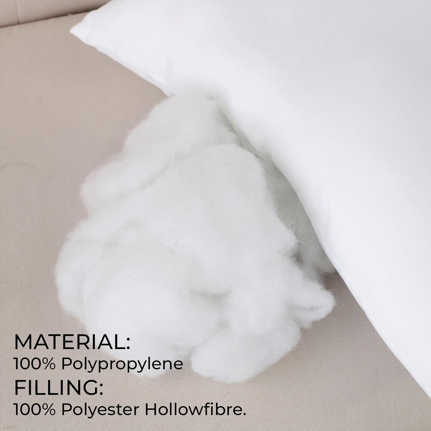 Lifestyle comfort ltd Cushion Inserts - 2 Pack Luxury 18"x18" (45cm x 45cm) Hollow Fibre | Hypoallergenic 7