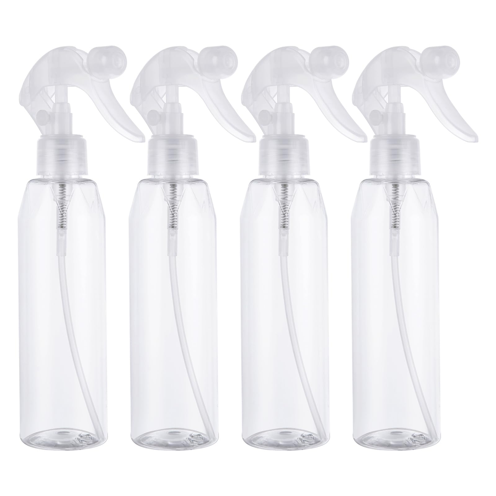 ASelected 4-Pack 200ml PET Spray Bottles - Leak-Proof & Omni-Directional Spray | BPA Free