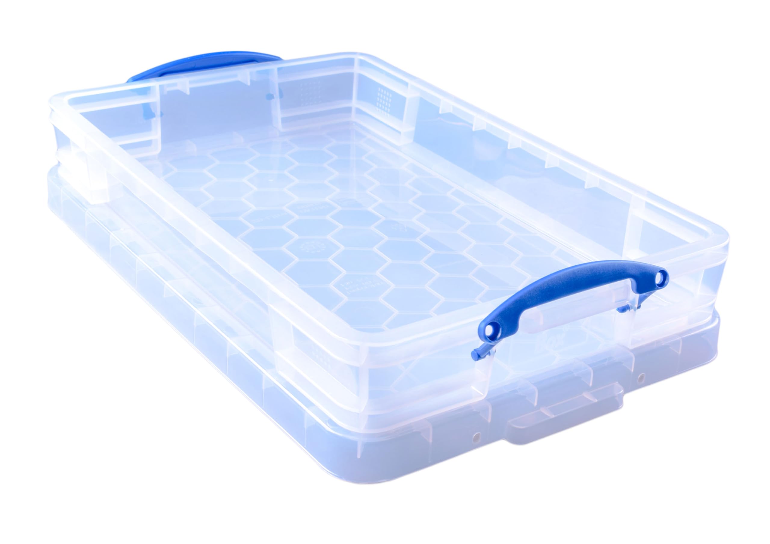 Really Useful Box Storage Box - 20L Capacity, Clear, Pack of 3 | Polypropylene 3