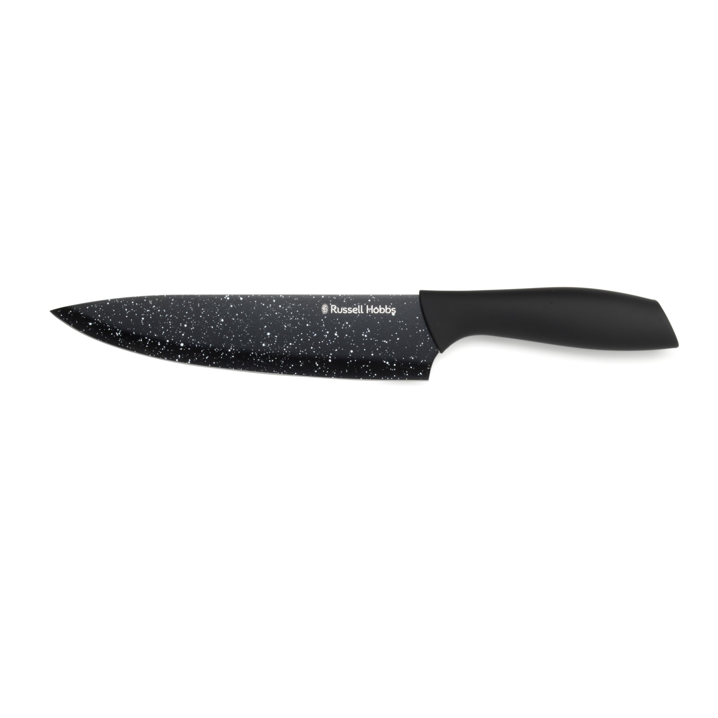 Russell Hobbs 6-Piece Knife & Peeler Set - Marble-Effect Non-Stick Blades | Soft-Touch Handles 8