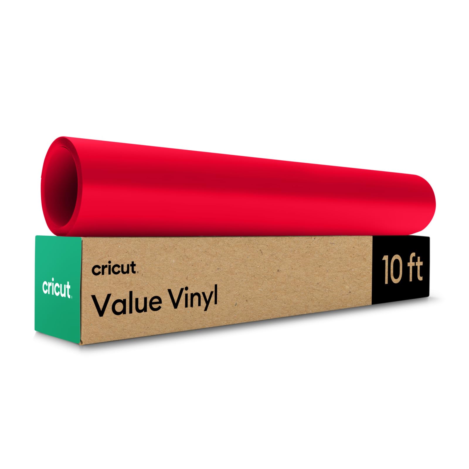 Cricut Value Vinyl - Permanent Adhesive Sheet for Cutting Machines | Red | 30.5 cm x 3 m 1