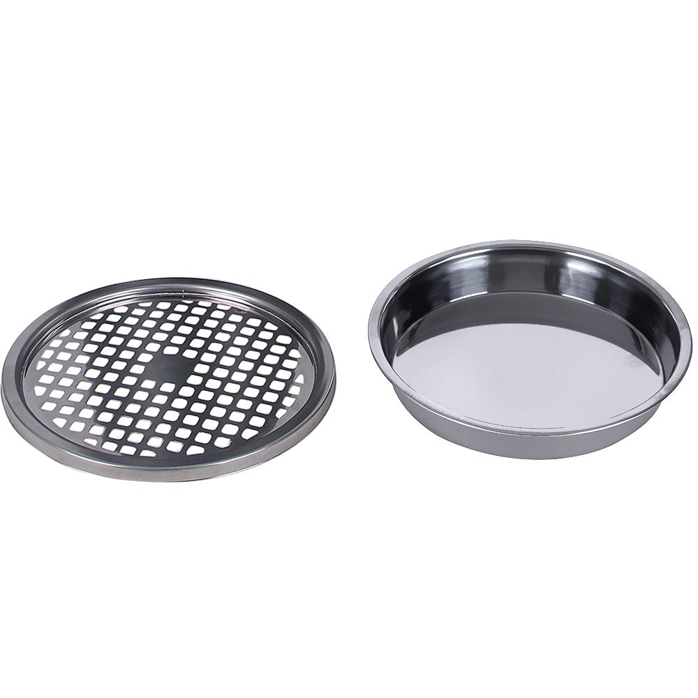 SONGMICS Outdoor Stainless Steel Waste Separation System with Ashtray | Black | 30L Capacity 4