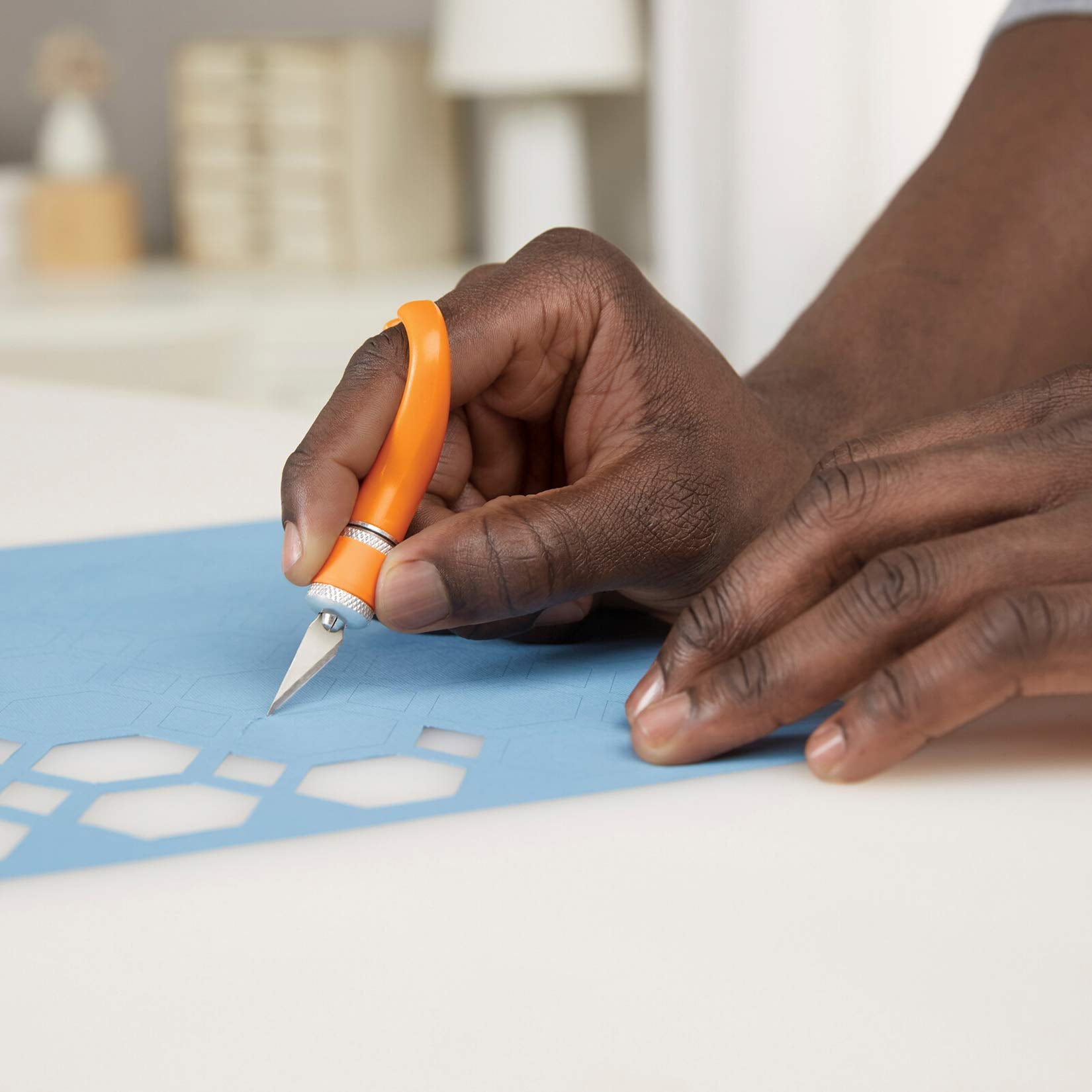 Fiskars Softgrip FingerTip Art Knife - Precision Cutting Tool for Paper & Thin Materials | Ambidextrous 5