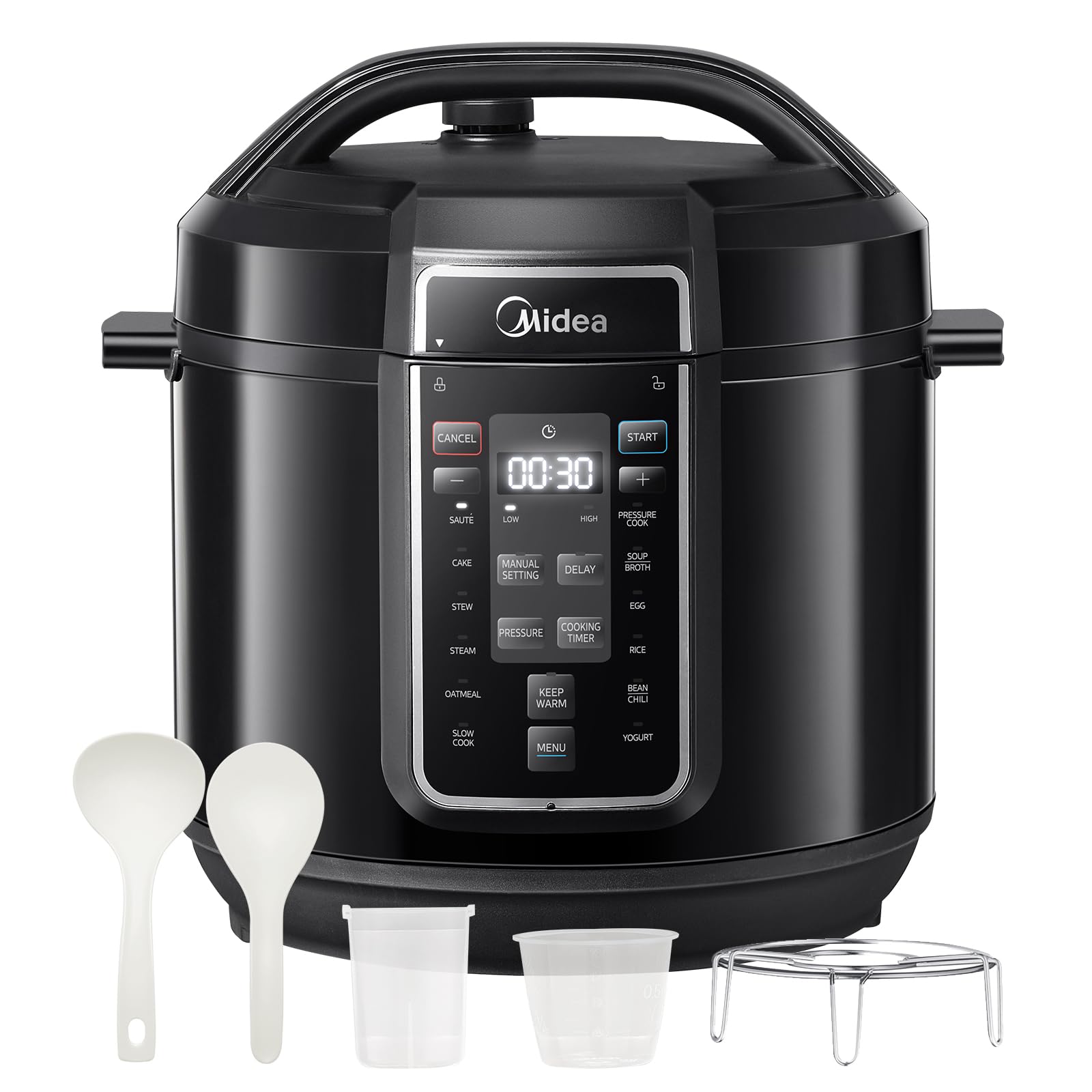 Midea Pressure Cooker with 14 presets and 7.6L Multi Cooker(Yogurt Maker, R 1