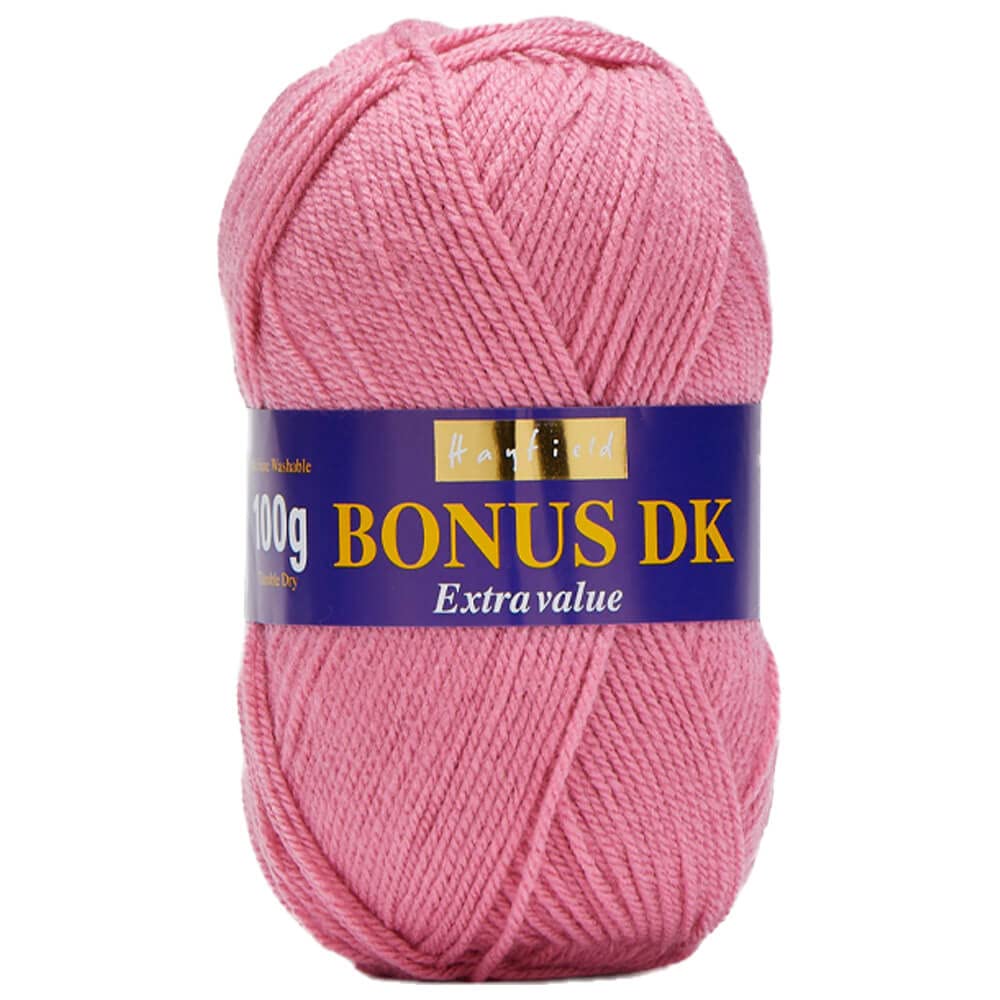 Sirdar Hayfield Bonus DK Double Knitting Yarn - 100g | Deep Rose (616) | 100% Acrylic 1