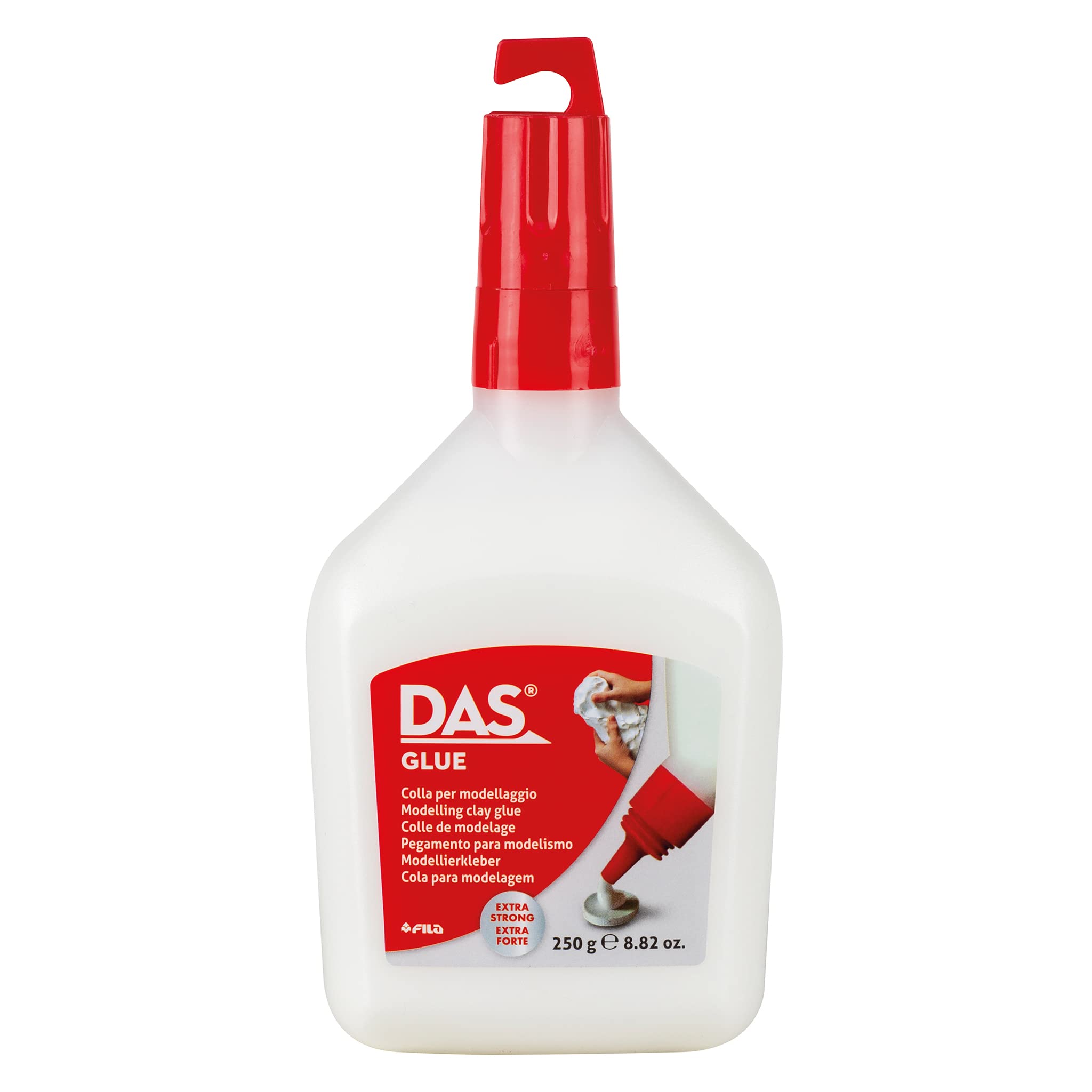 DAS Vinilik Water-Based Clay Glue - Strong Bond for Pottery & Mixed Media | 250g Bottle 1