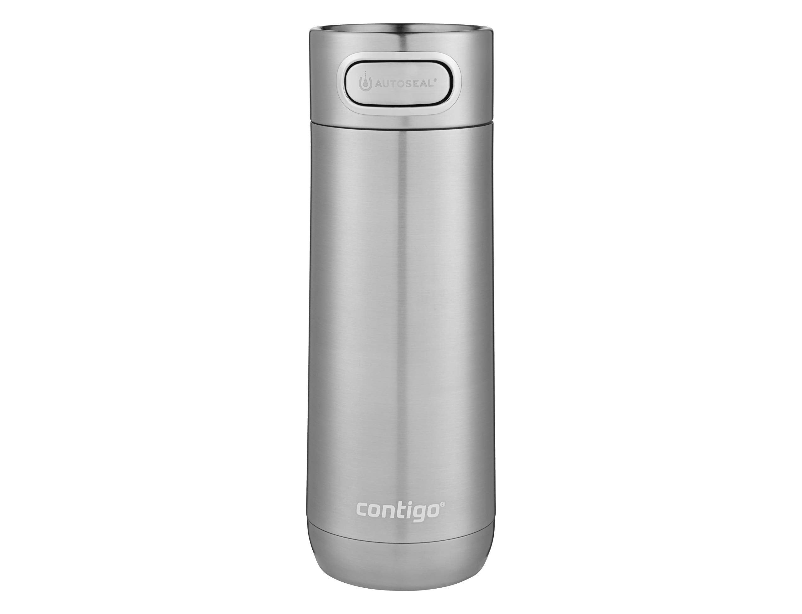 Contigo Luxe Autoseal Travel Mug - 470 ml Stainless Steel Thermal, Leakproof, Dishwasher Safe Lid