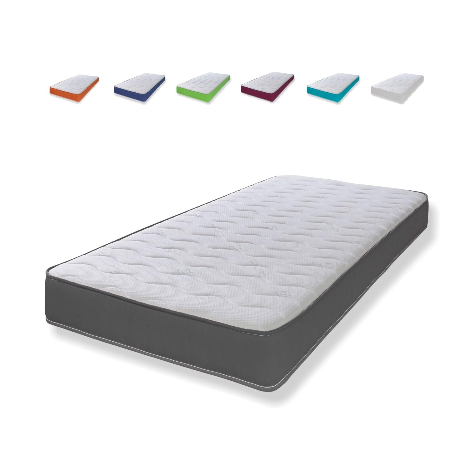 eXtreme comfort ltd Hybrid Cooltouch Mattress - Single 90x190cm | Soft/Medium Firmness | Grey 1
