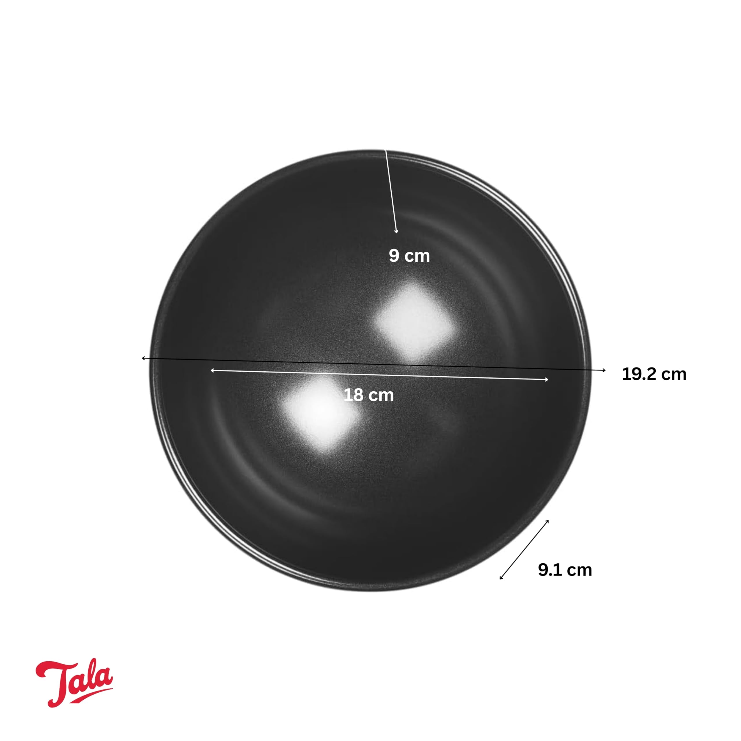 Tala Performance Eclipse Non-Stick Sphere Cake Pan - 19.2 cm Dia | Heavy Weight Carbon Steel | 10 Year Guarantee 3