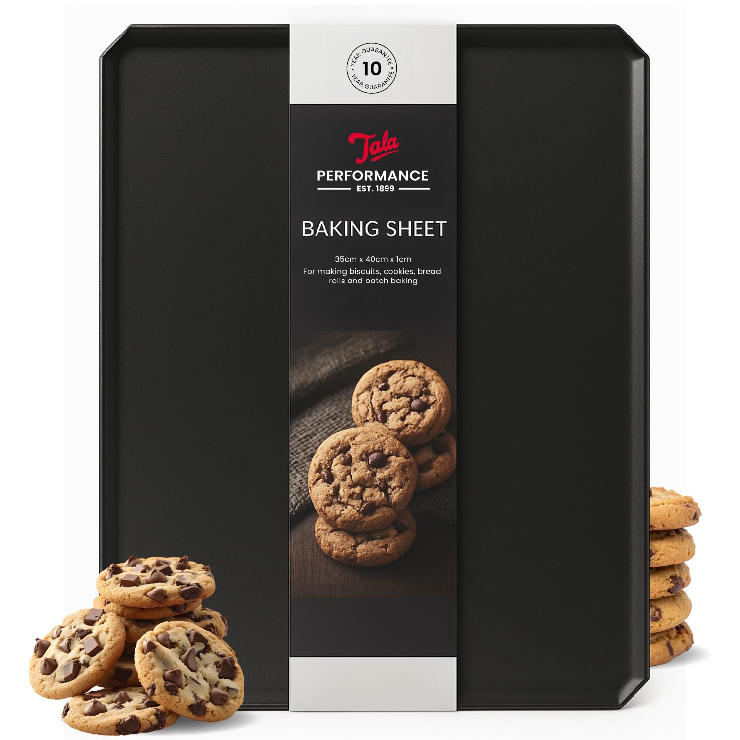 Tala Performance Baking Sheet - Professional Gauge Carbon Steel with Eclipse Non-Stick Coating | 42.4x35.65 cm 1