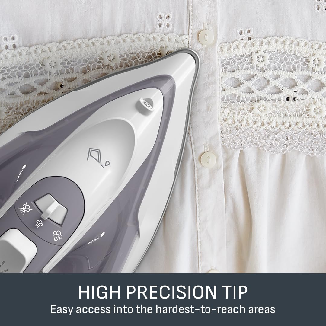Tefal Virtuo 30 Steam Iron - 2000W Power | 130g Steam Boost | Ceramic Soleplate 4