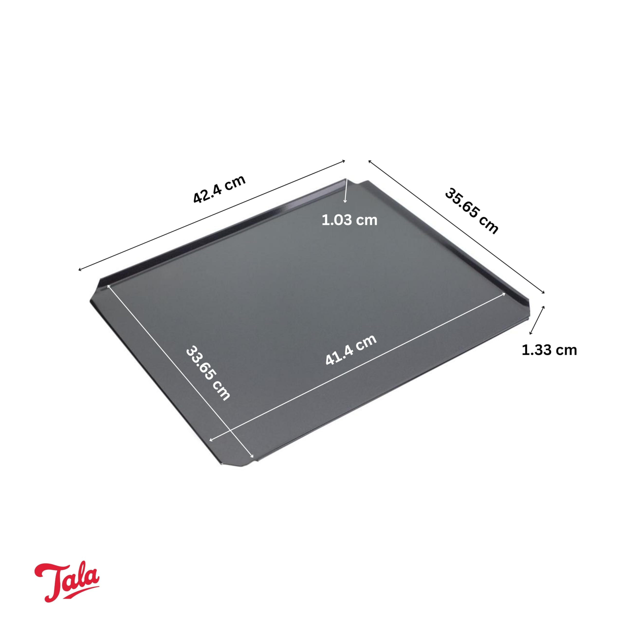 Tala Performance Baking Sheet - Professional Gauge Carbon Steel with Eclipse Non-Stick Coating | 42.4x35.65 cm 3