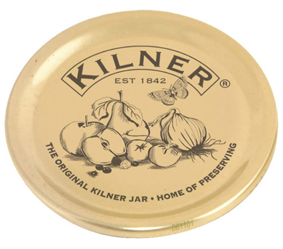 Kilner Pack of 12 Tin Metal Sealing Discs for 0.25, 0.5, & 1 Litre Preserving Jars 7