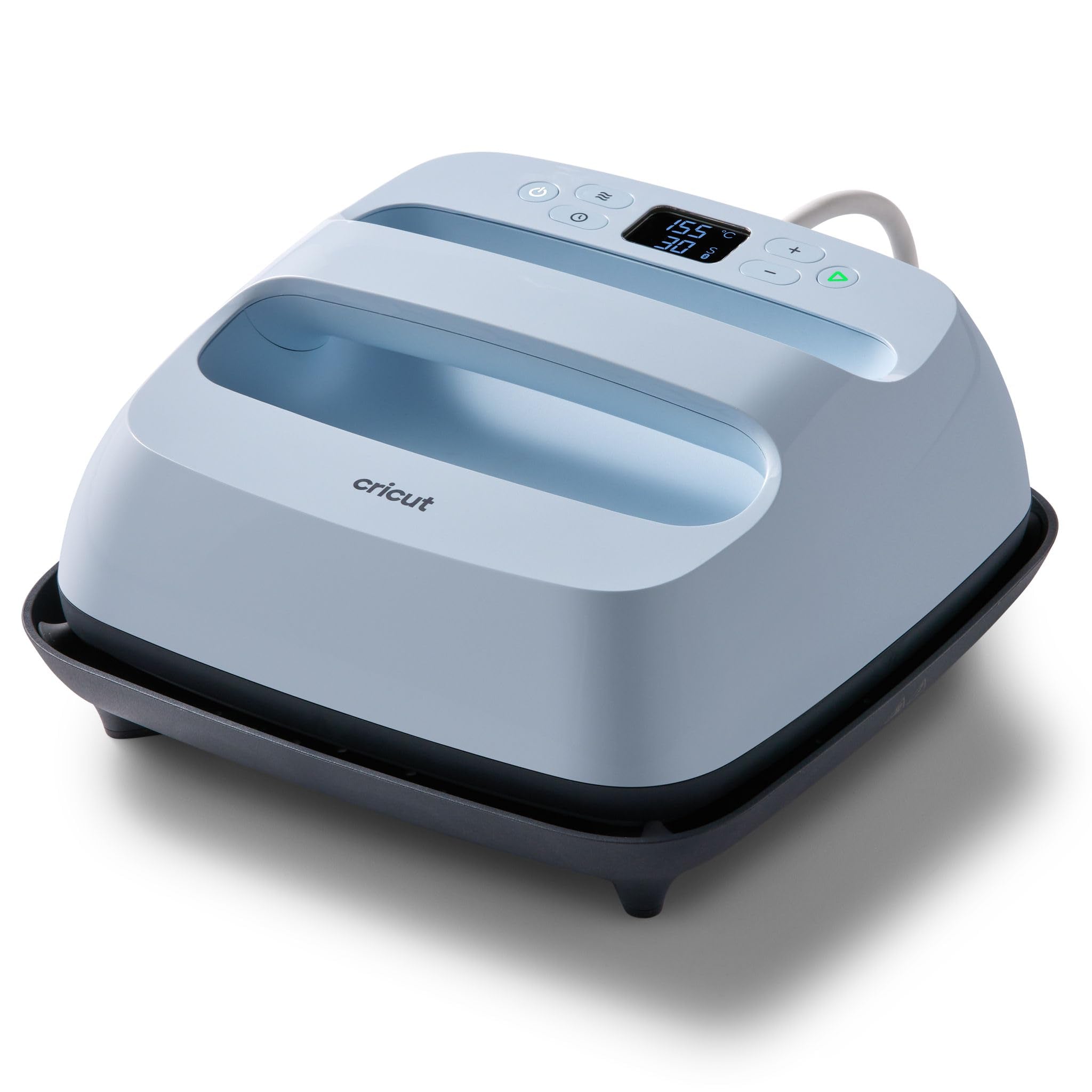Cricut EasyPress 3 Heat Press Machine - 22.5cm x 22.5cm (9"x9") | Up to 205°C | Zen Blue 1