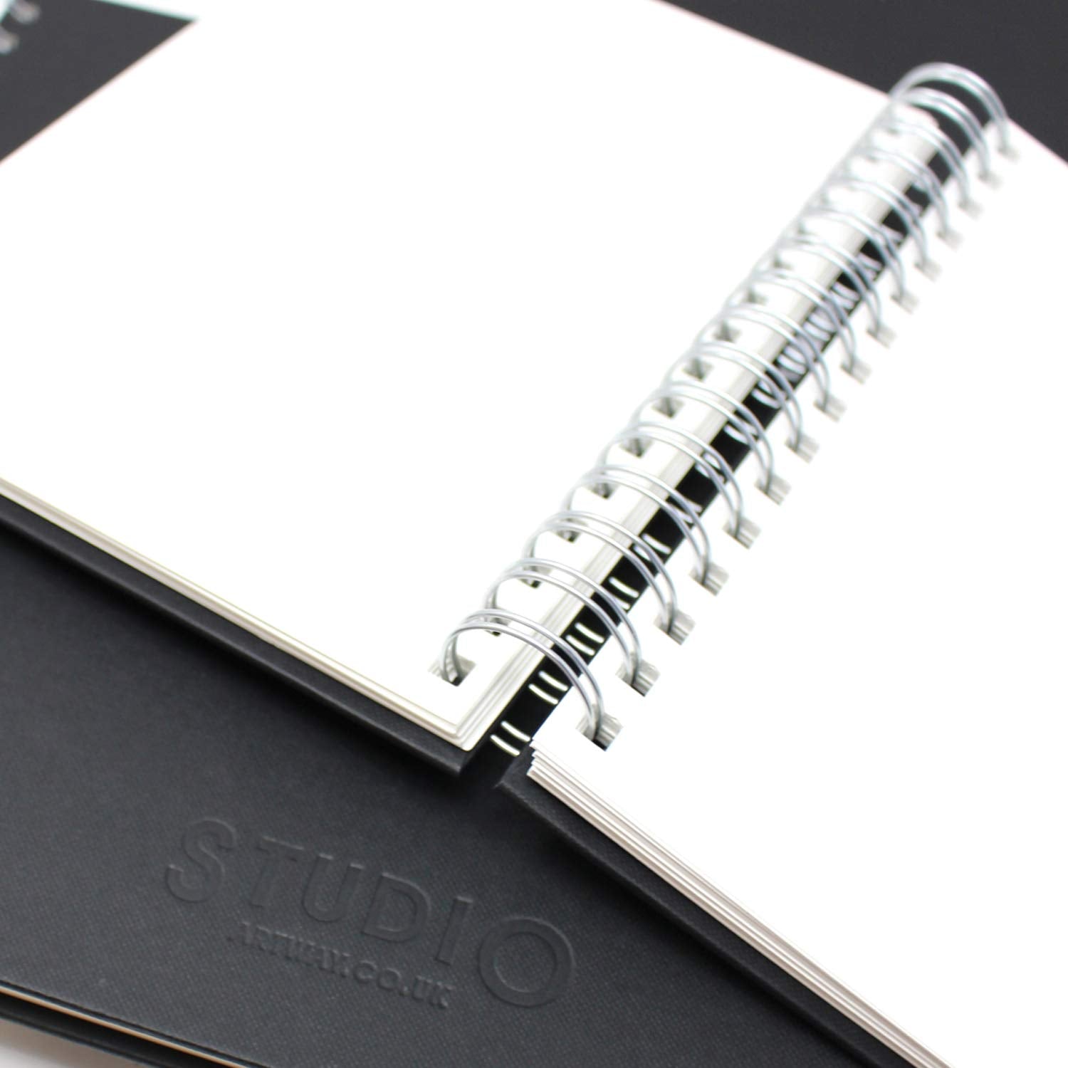 Artway Studio Sketchbook - A3 Portrait | 170gsm Cartridge Paper | 48 Sheets | Black Hardback 7