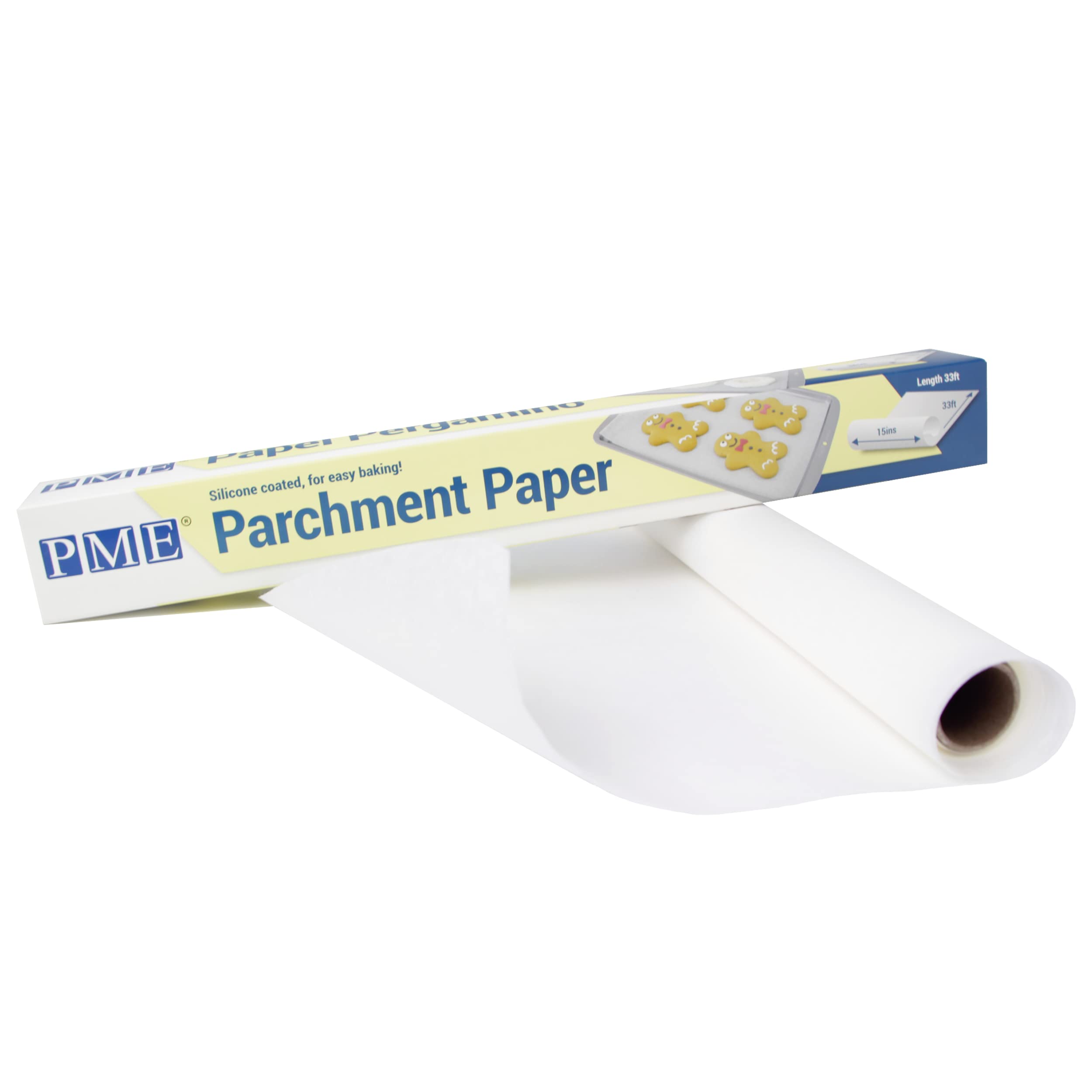PME Parchment Paper Roll - Oven Safe to 218°C | 10m x 38cm 1