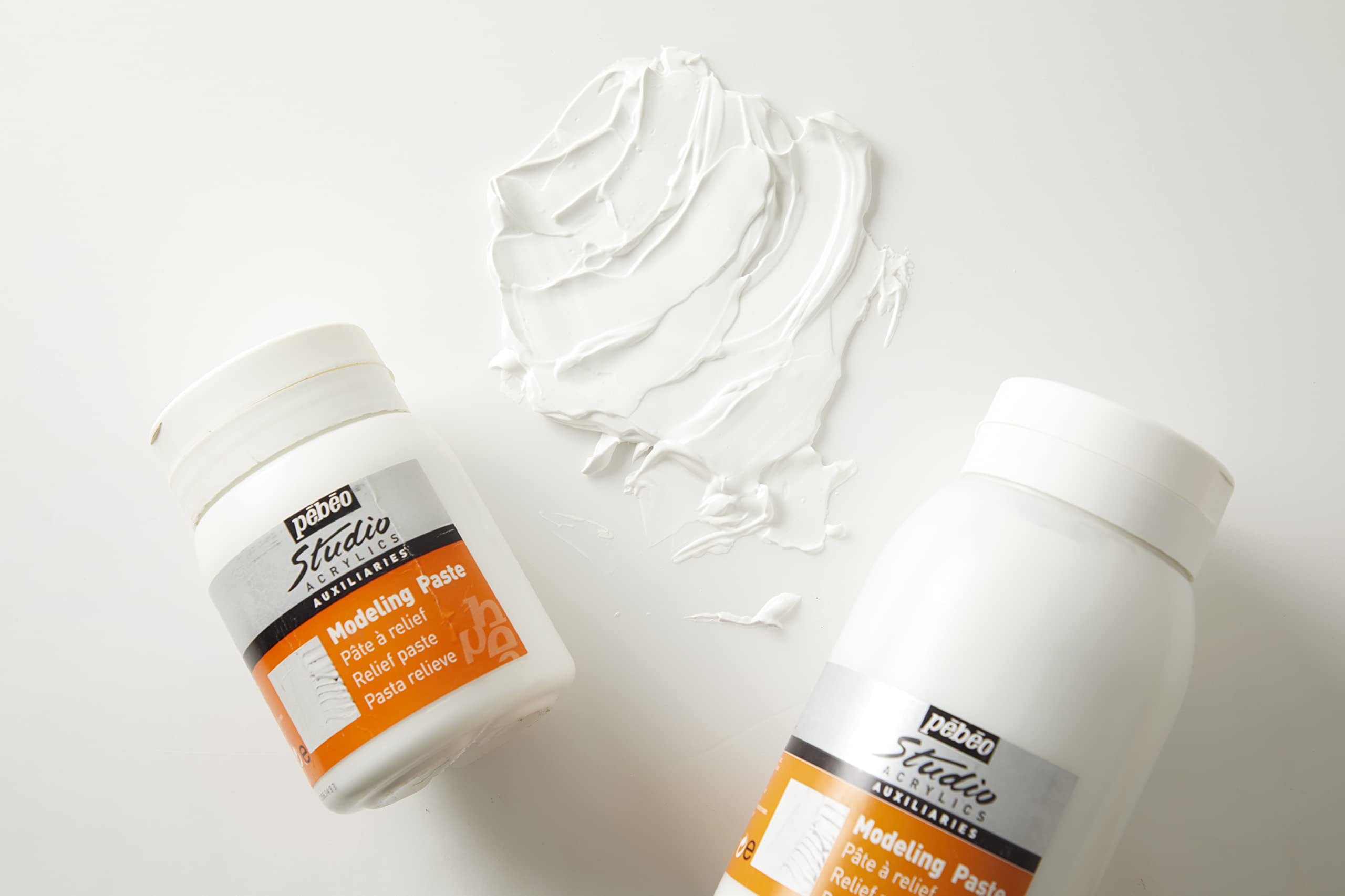 PEBEO Studio Modelling Paste - White Acrylic for Reliefs | 1 L 5