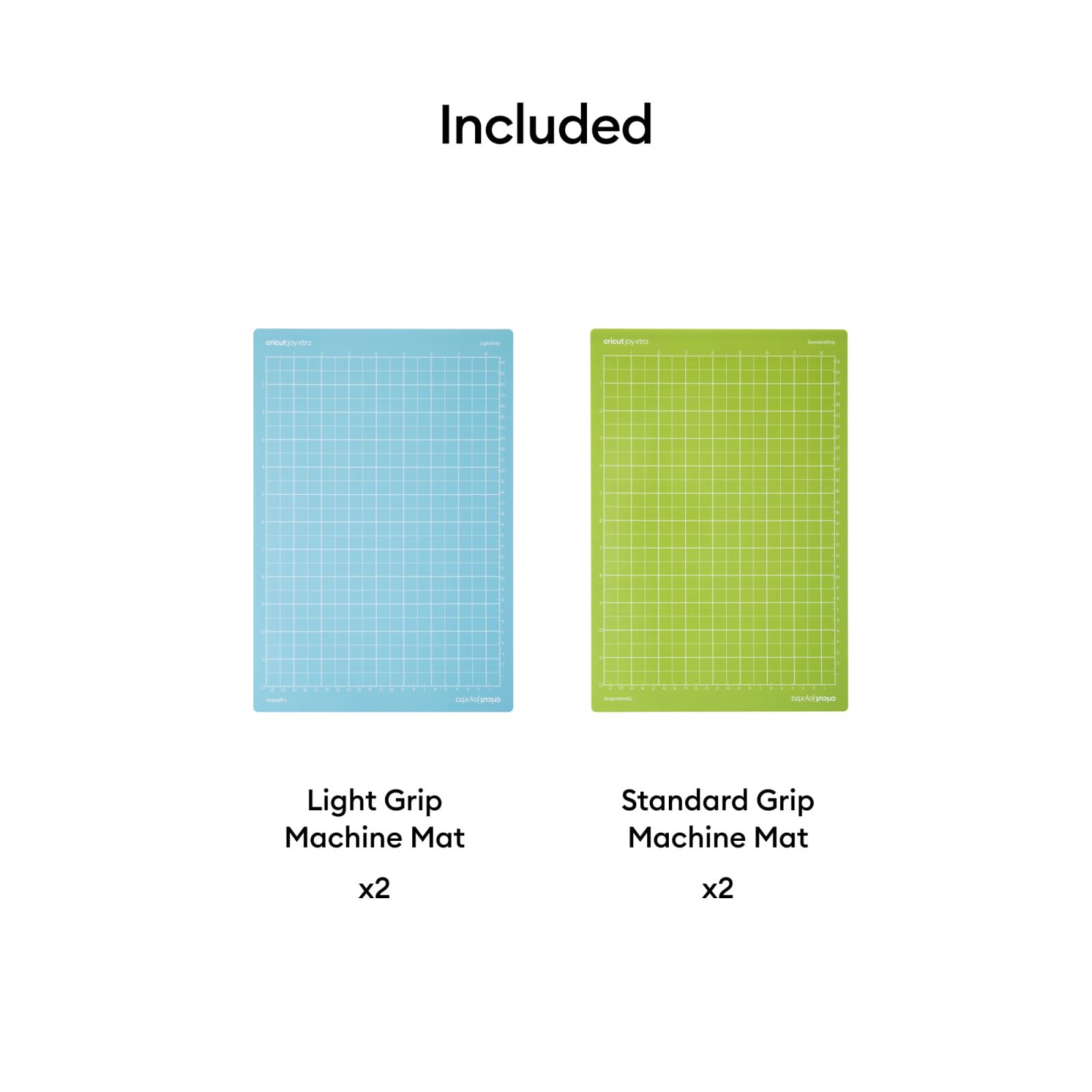 Cricut Machine Mat Variety Pack - 4 Reusable Mats 8.5x12 in | Light Grip Adhesive 3