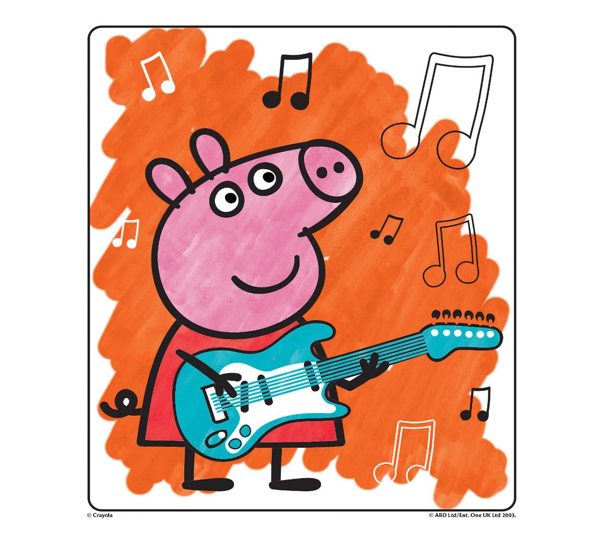 CRAYOLA Peppa Pig Color Wonder Mess Book - 18 Pages & 5 Markers | Mess-Free Coloring | Ages 3+ 7