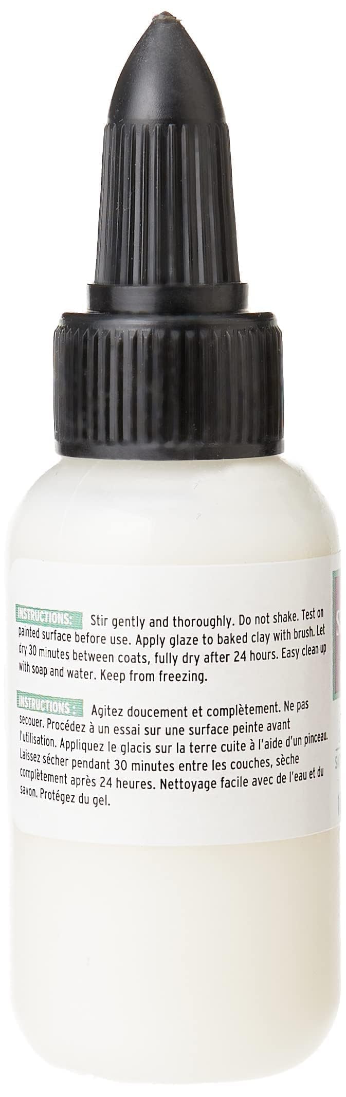 Sculpey Satin Glaze - Smooth Finish for Polymer Clay Creations | 30 mL 3