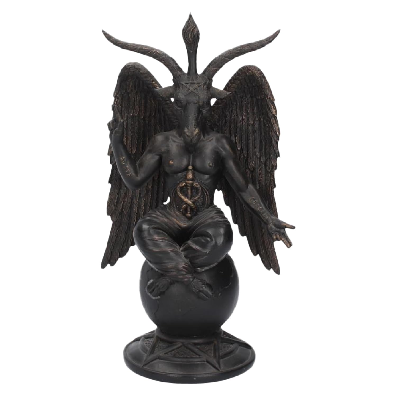 Nemesis Now Baphomet Antiquity Figurine - 25cm Bronze Finish | High-Quality Resin 1