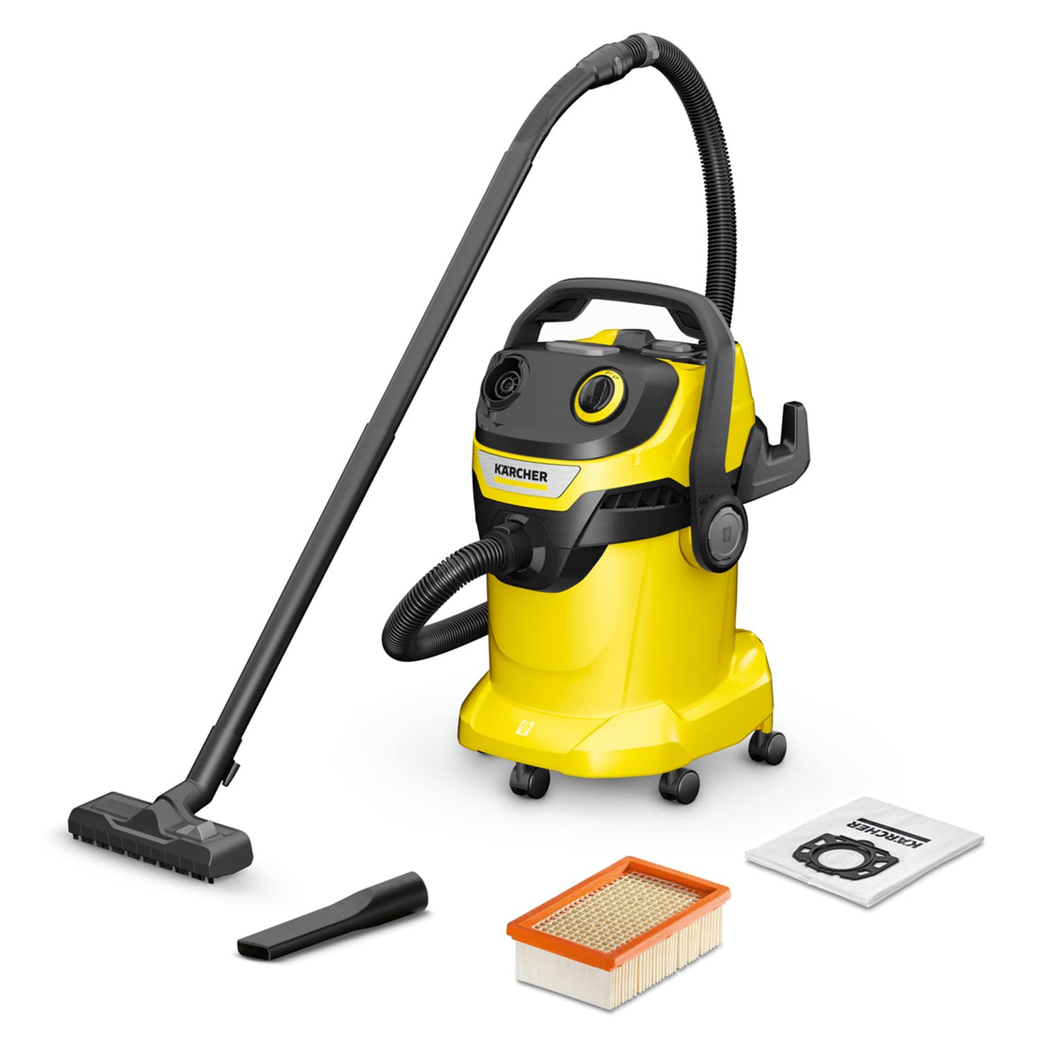 Kärcher Wet-Dry Vacuum Cleaner WD 5 - 240AW Suction | 25L Container | Blower Function 1