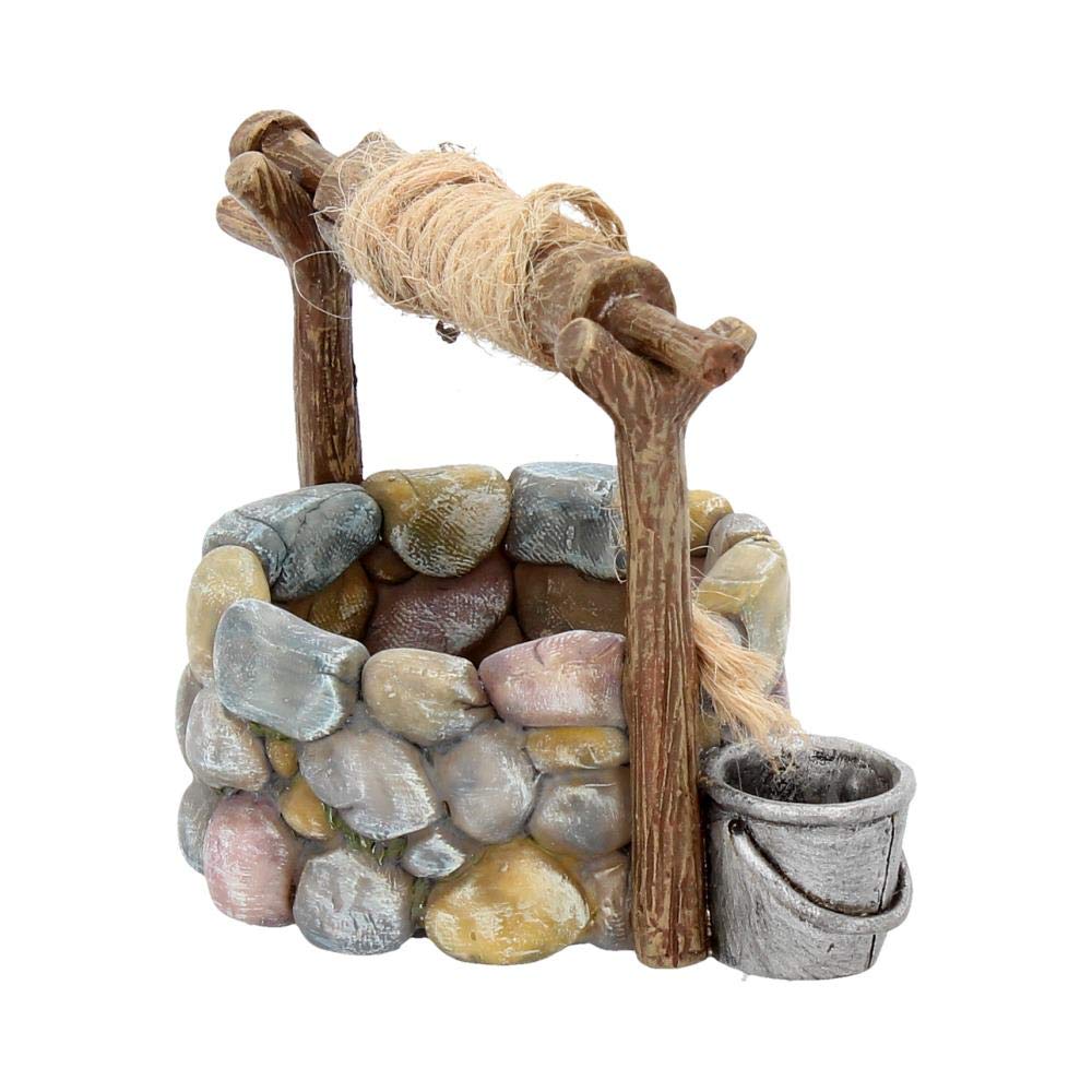Nemesis Now Wishing Well Figurine - Fairy House Design | 9cm Height | Wood Material 6