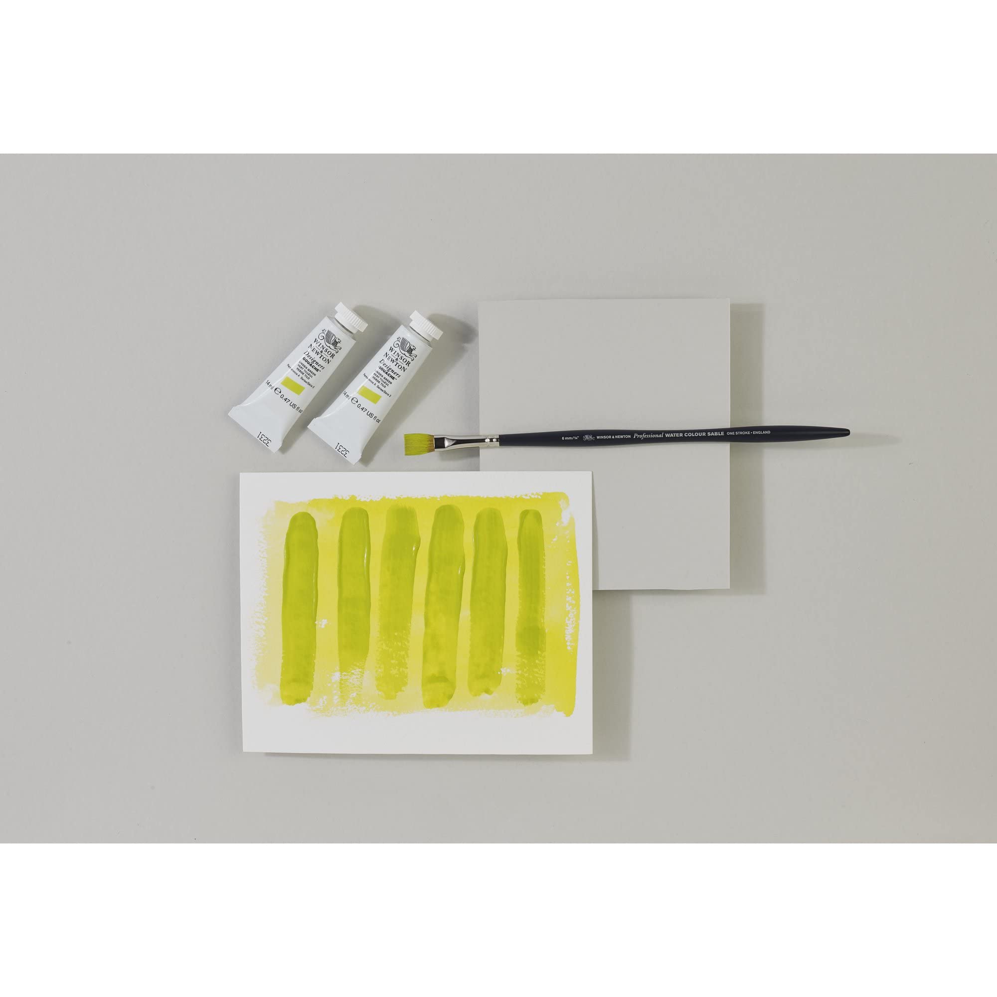 Winsor & Newton Designers Gouache Paint - Jet Black | 14 ml Tube | Matte Finish 9