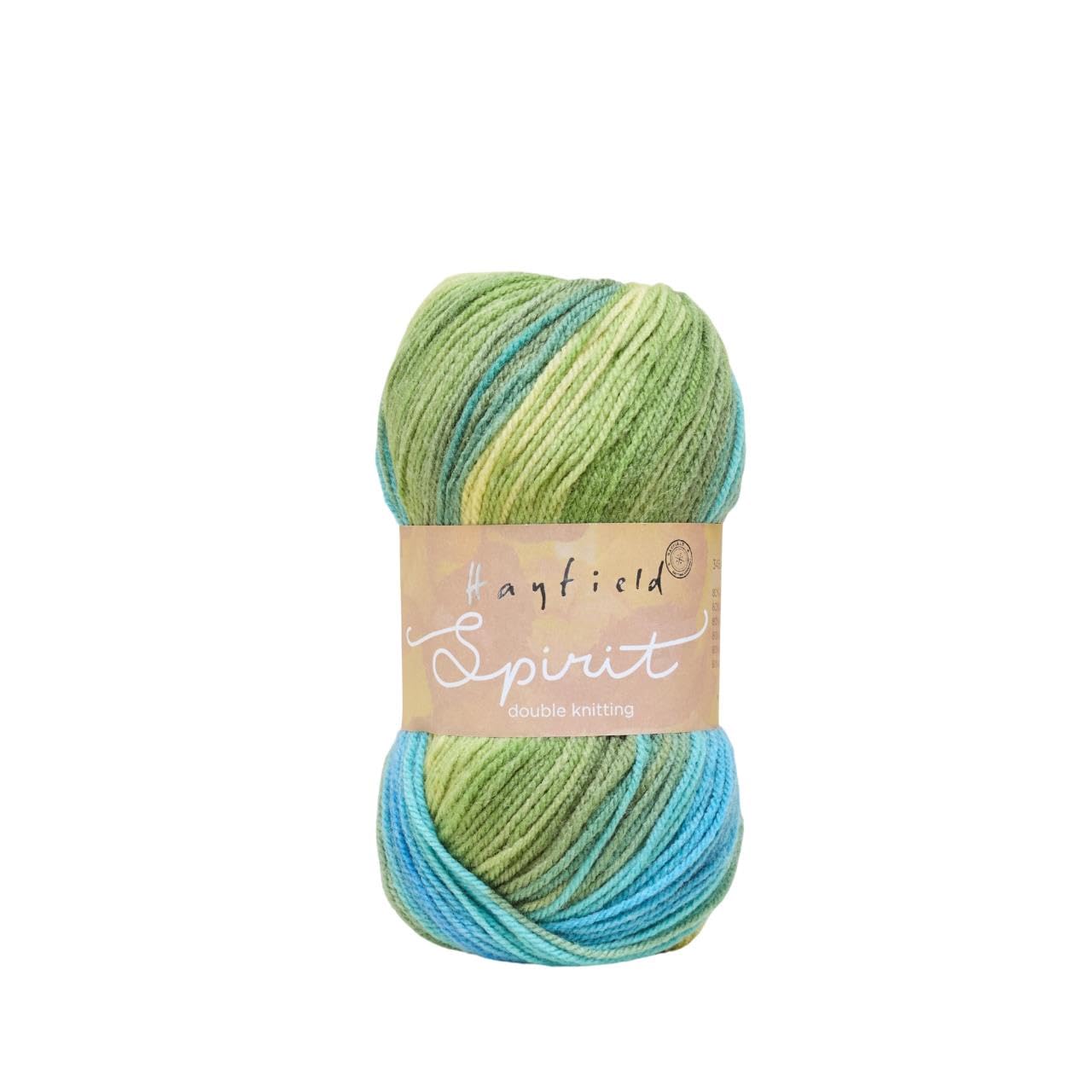 Sirdar Hayfield Spirit DK Yarn - Self-Striping Double Knitting | Meadow Color | 100g 1