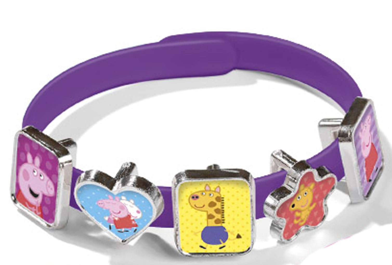 Totum Peppa Pig Jewellery Craft Set - Make 3 Bracelets with 18 Charms | Ages 3+ 5