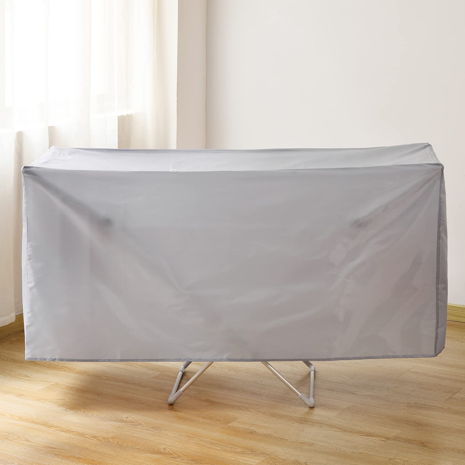 Rainberg Electric Heated Airer Cover - Retains Heat for Fast Drying | Polyester | Grey/Silver 1