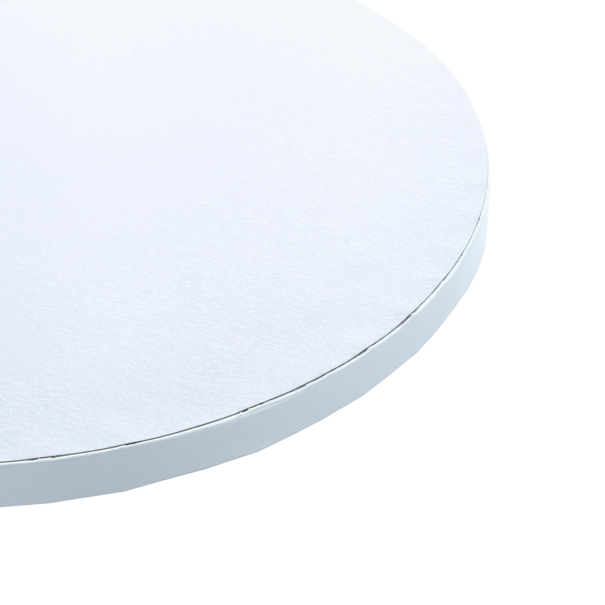 Culpitt Select 10 inch Round White Cake Boards - 12mm Thick, Pack of 5 5