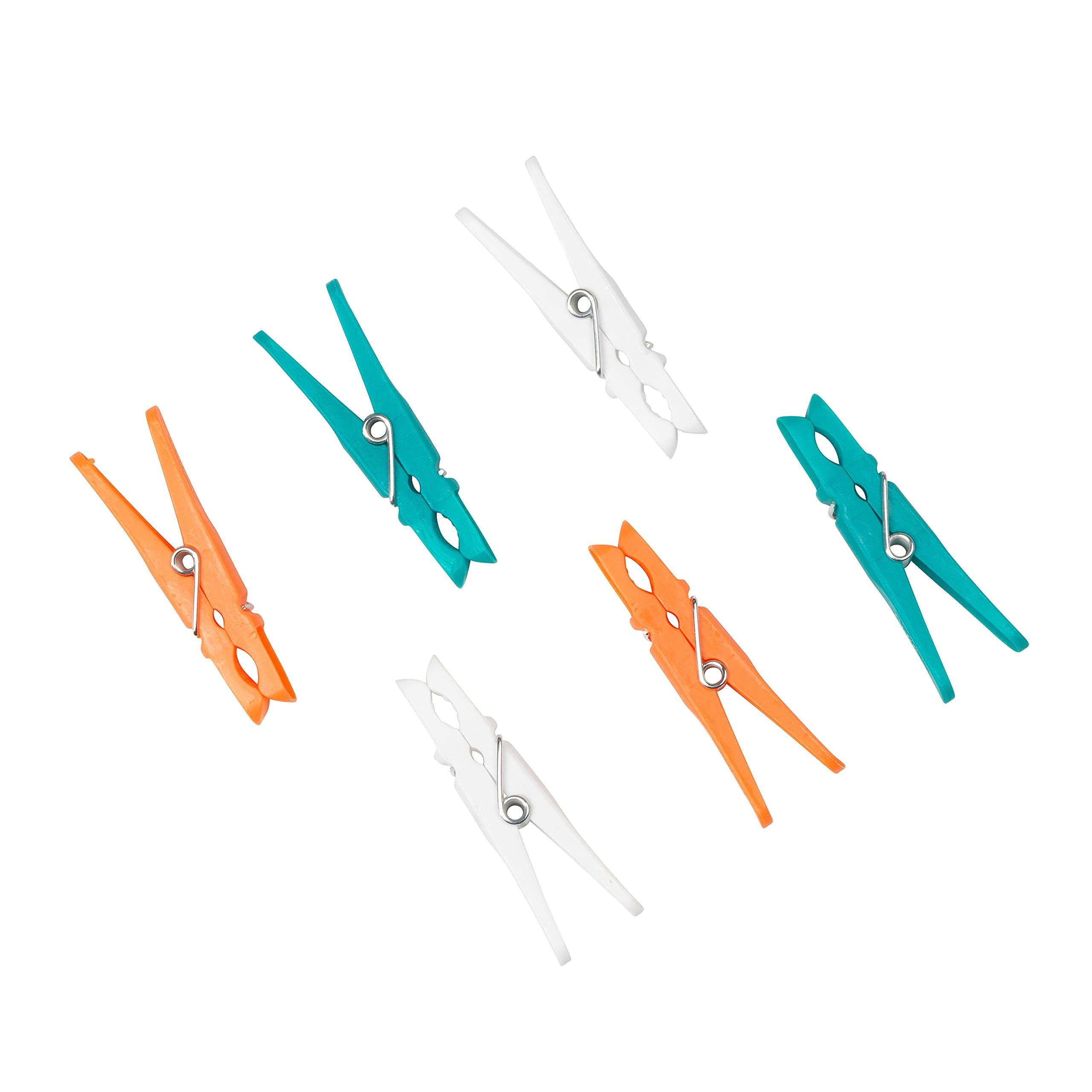 Beldray LA028297TQ Ultra Grip Rust Resistant Clothes Pegs - 48 Pack, Assorted Colours 4