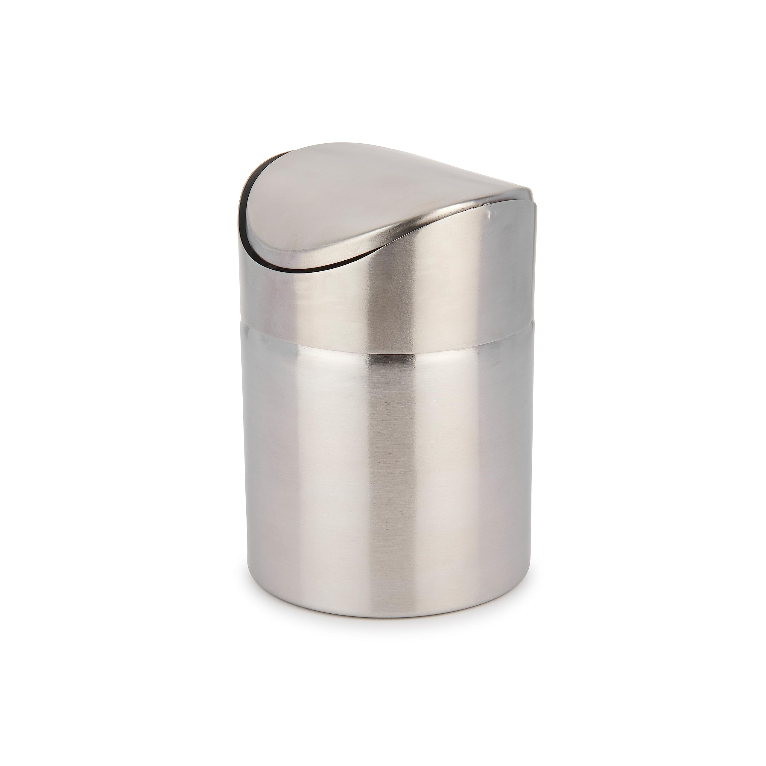 La Cafetière Mini Coffee Pod / Tea Bag Bin - Stainless Steel Countertop Waste Container | 95x95x170mm