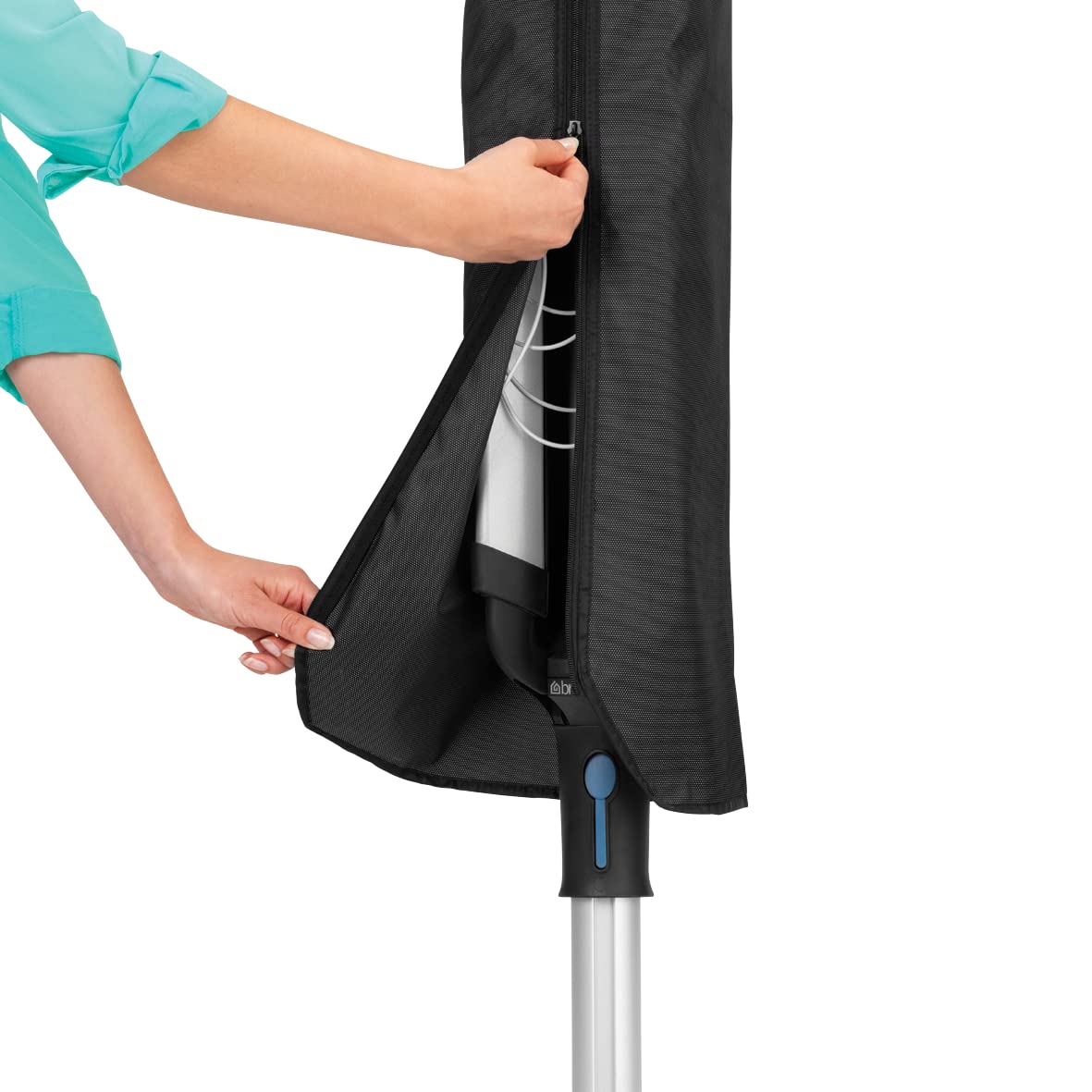 Brabantia 60m Lift-O-Matic Advance Rotary Washing Line | Adjustable Height 149-197 cm | Includes Cover & Peg Bag 4